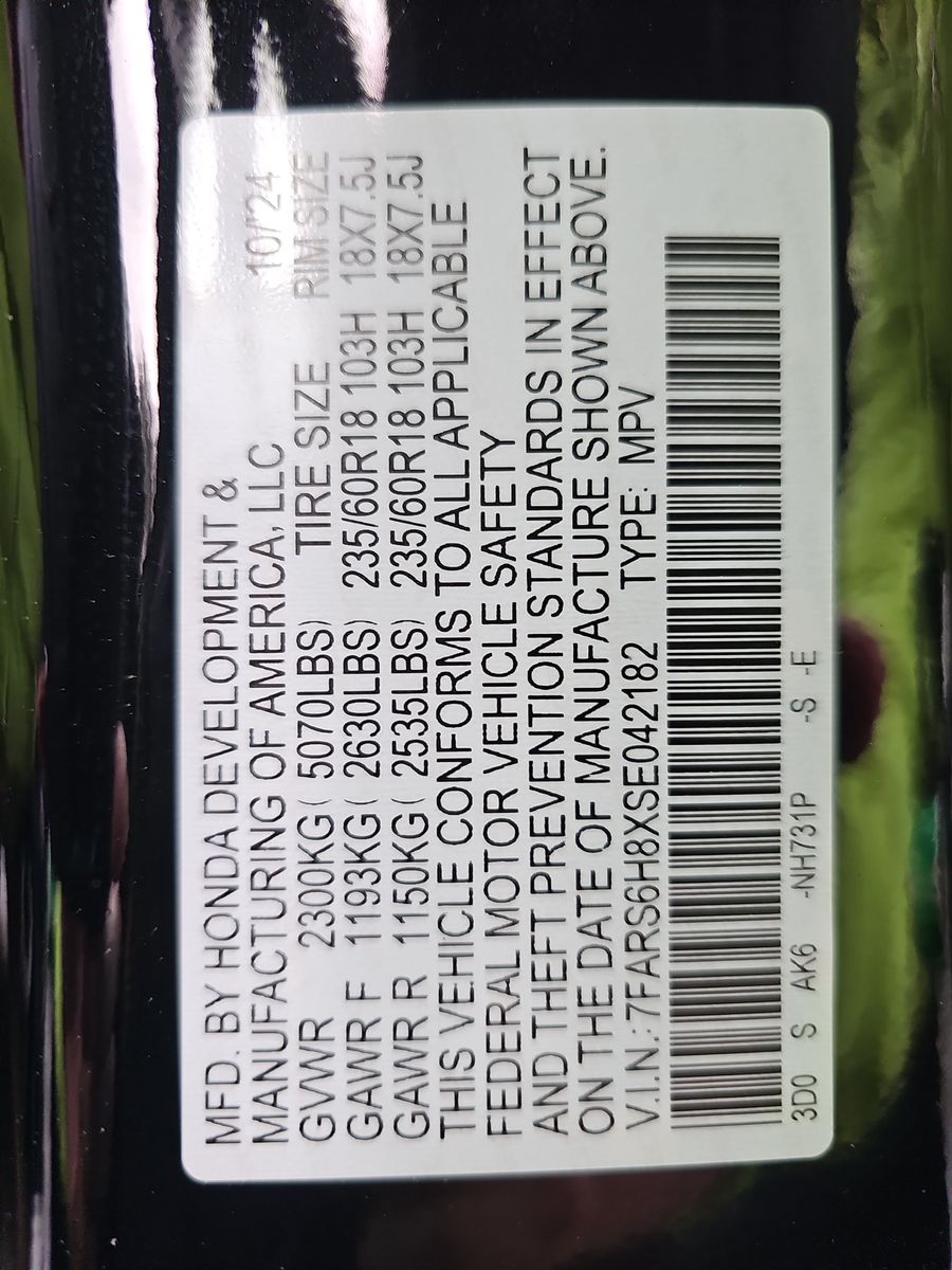 2025 Honda CR-V Hybrid Sport-L AWD