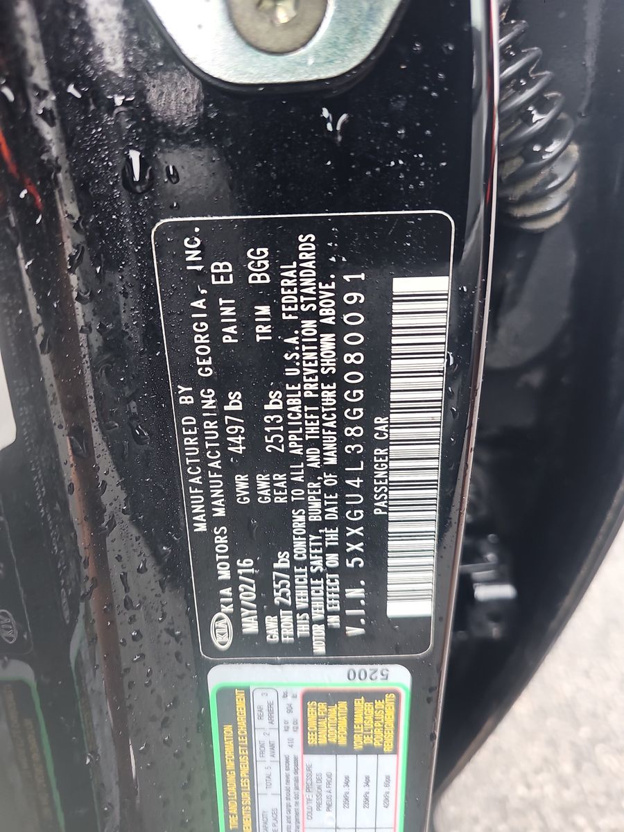 2016 Kia Optima EX FWD