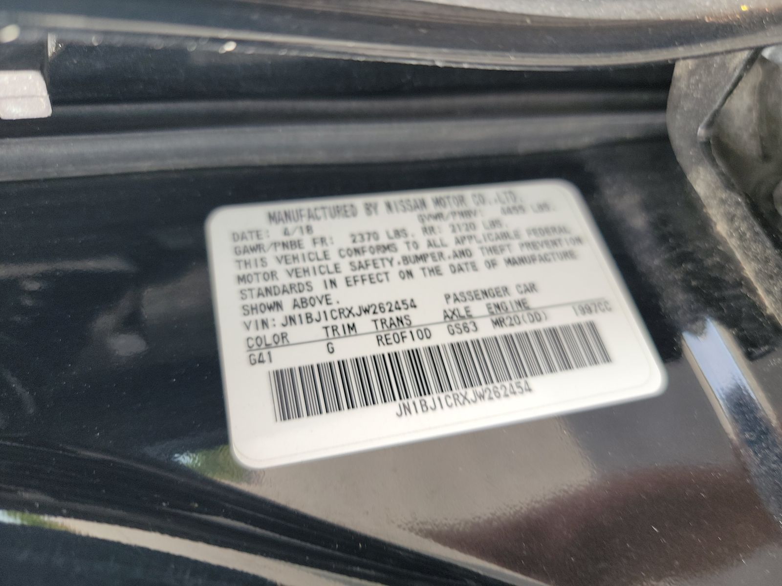 2018 Nissan Rogue Sport SV AWD