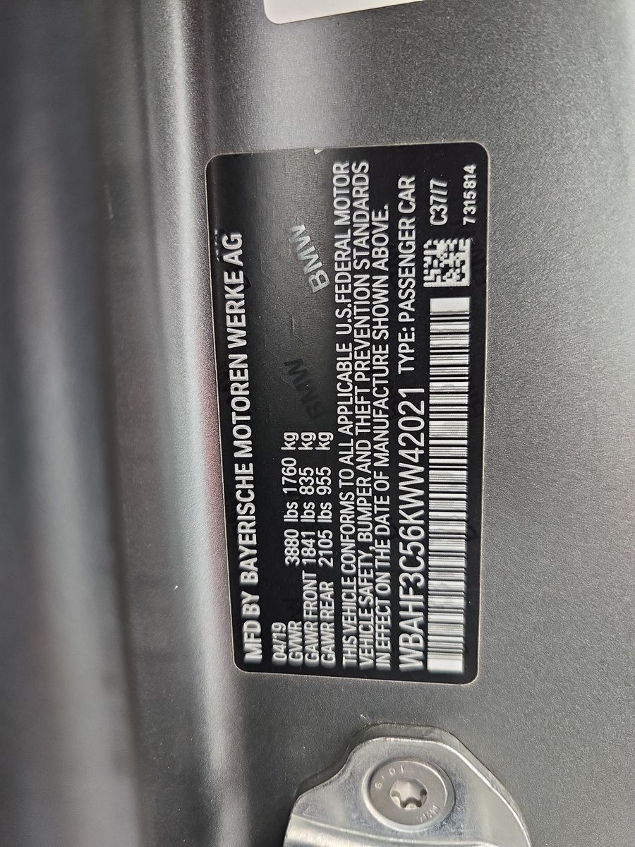 2019 BMW Z4 sDrive30i RWD