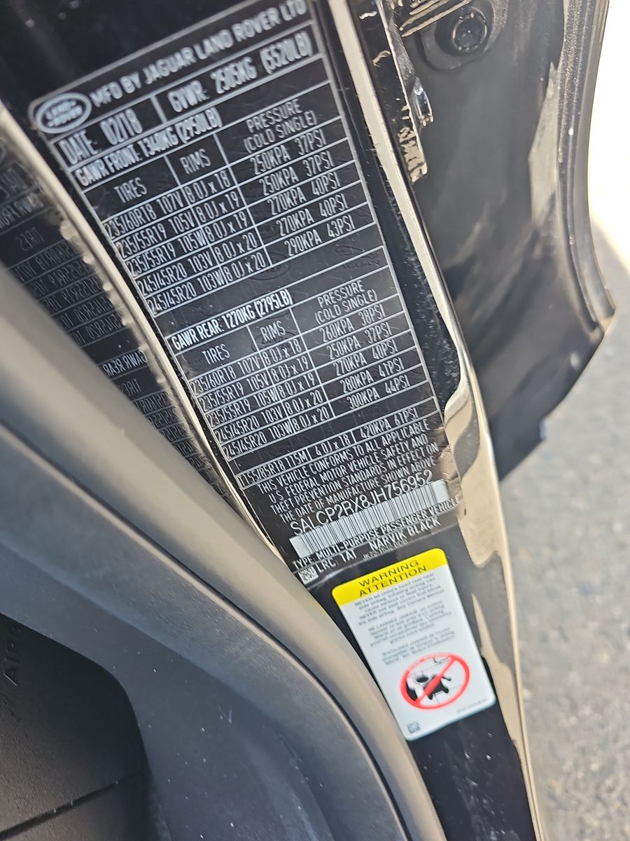 2018 Land Rover Discovery Sport SE AWD