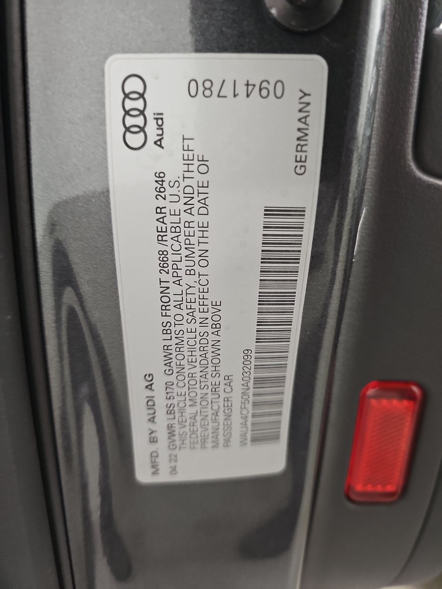 2022 Audi S5 Premium AWD