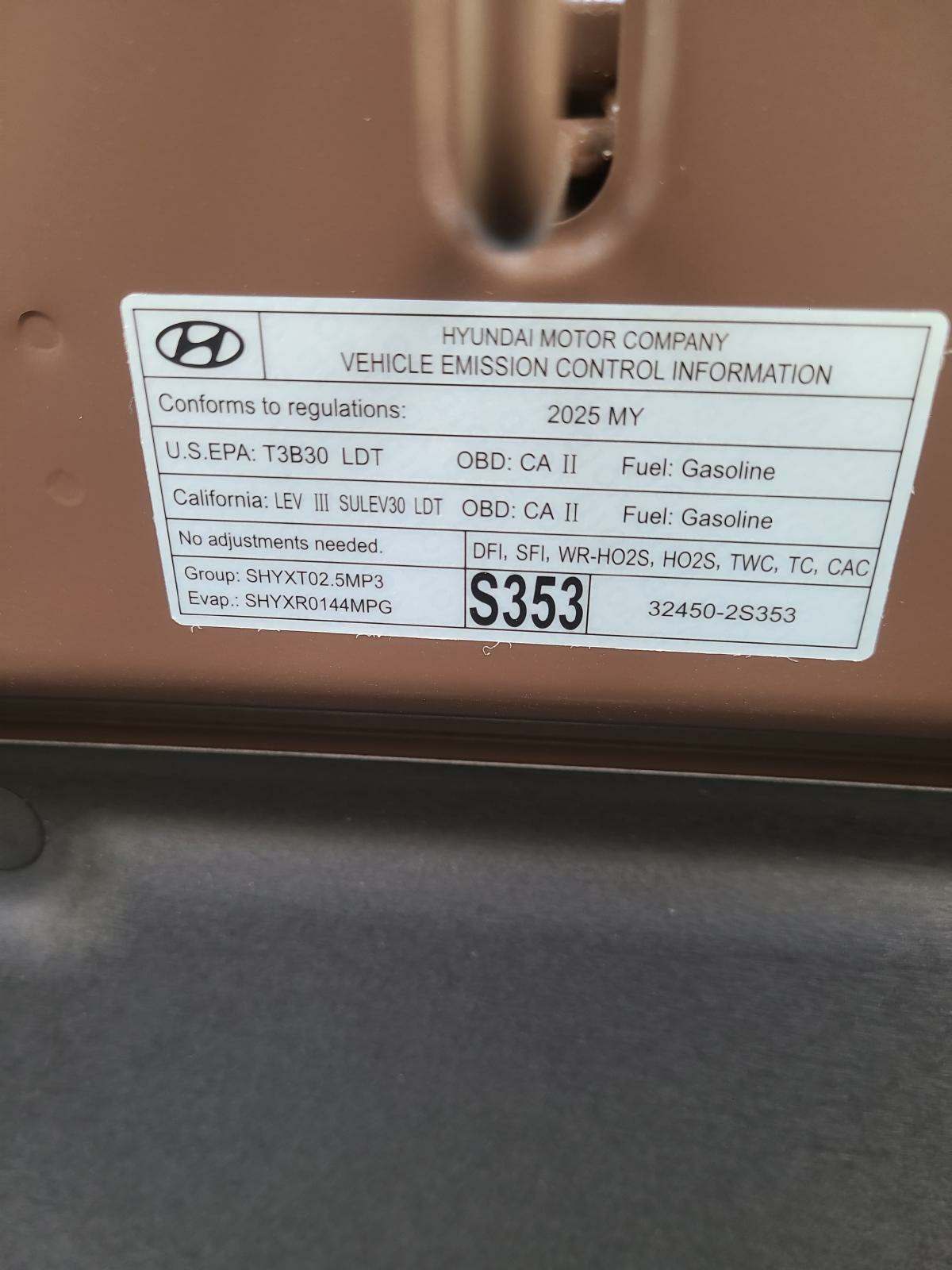2025 Hyundai Santa Fe Calligraphy FWD