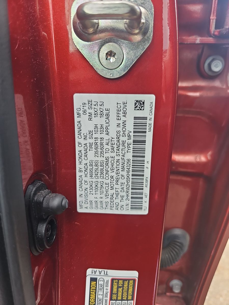 2019 Honda CR-V EX AWD