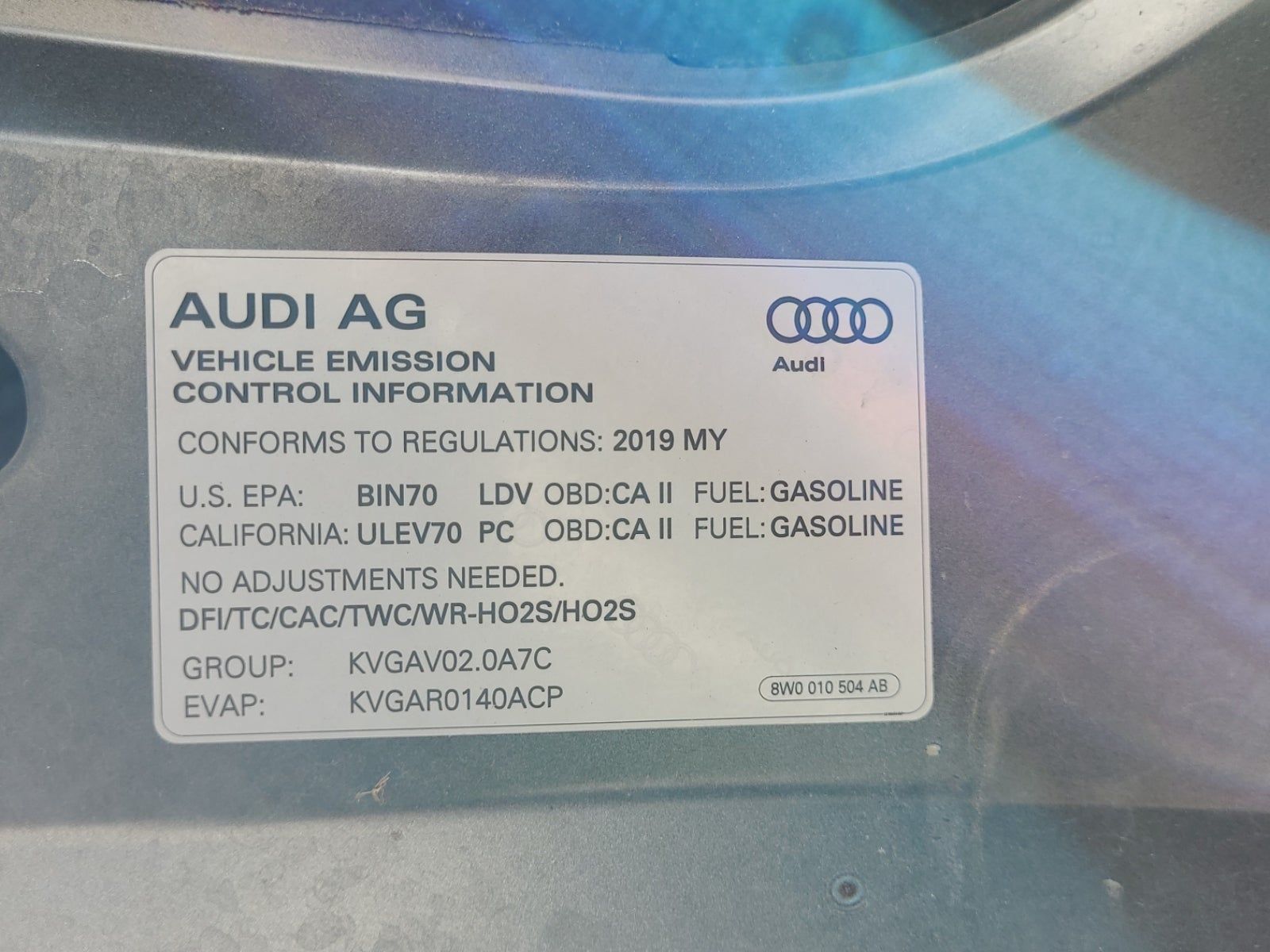 2019 Audi A4 Premium Plus AWD