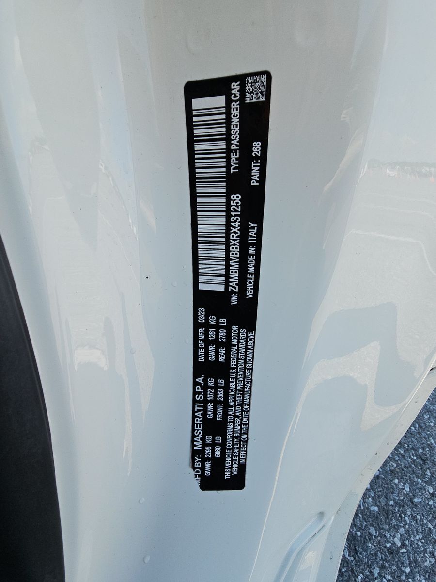 2024 Maserati GranTurismo Modena AWD