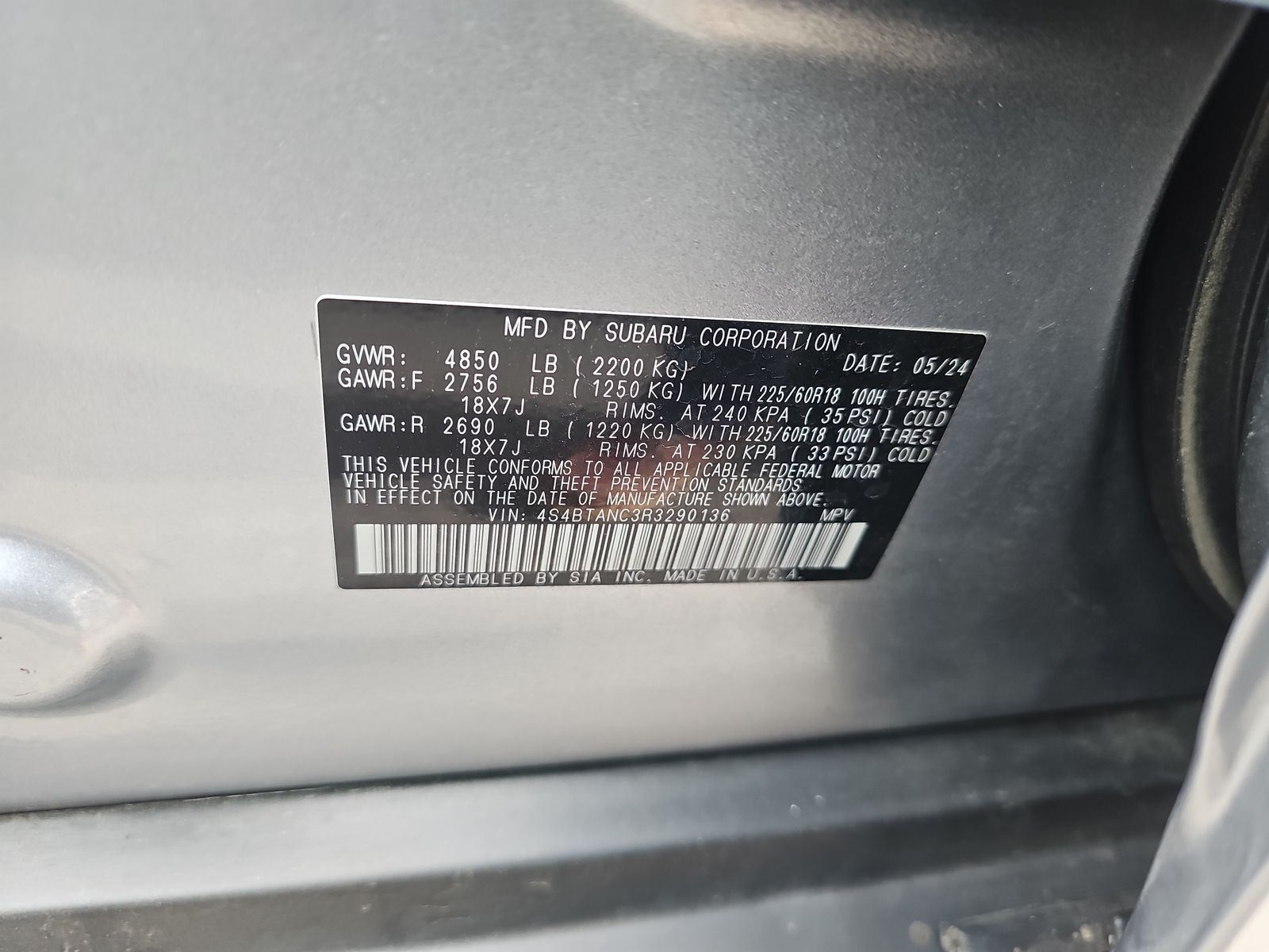 2024 Subaru Outback Limited AWD