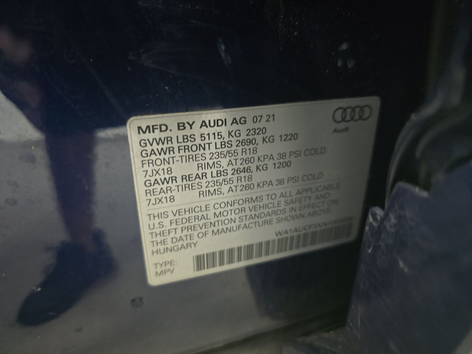 2022 Audi Q3 2.0T Premium AWD