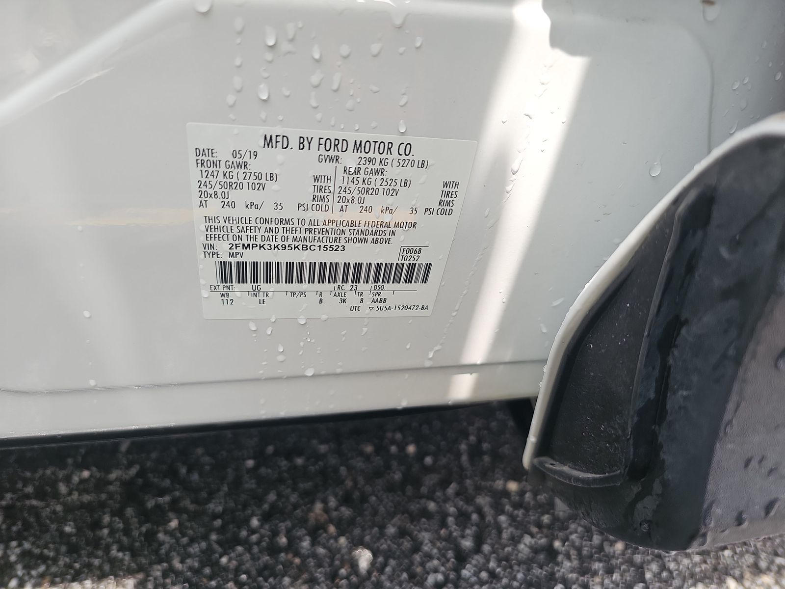 2019 Ford Edge Titanium FWD