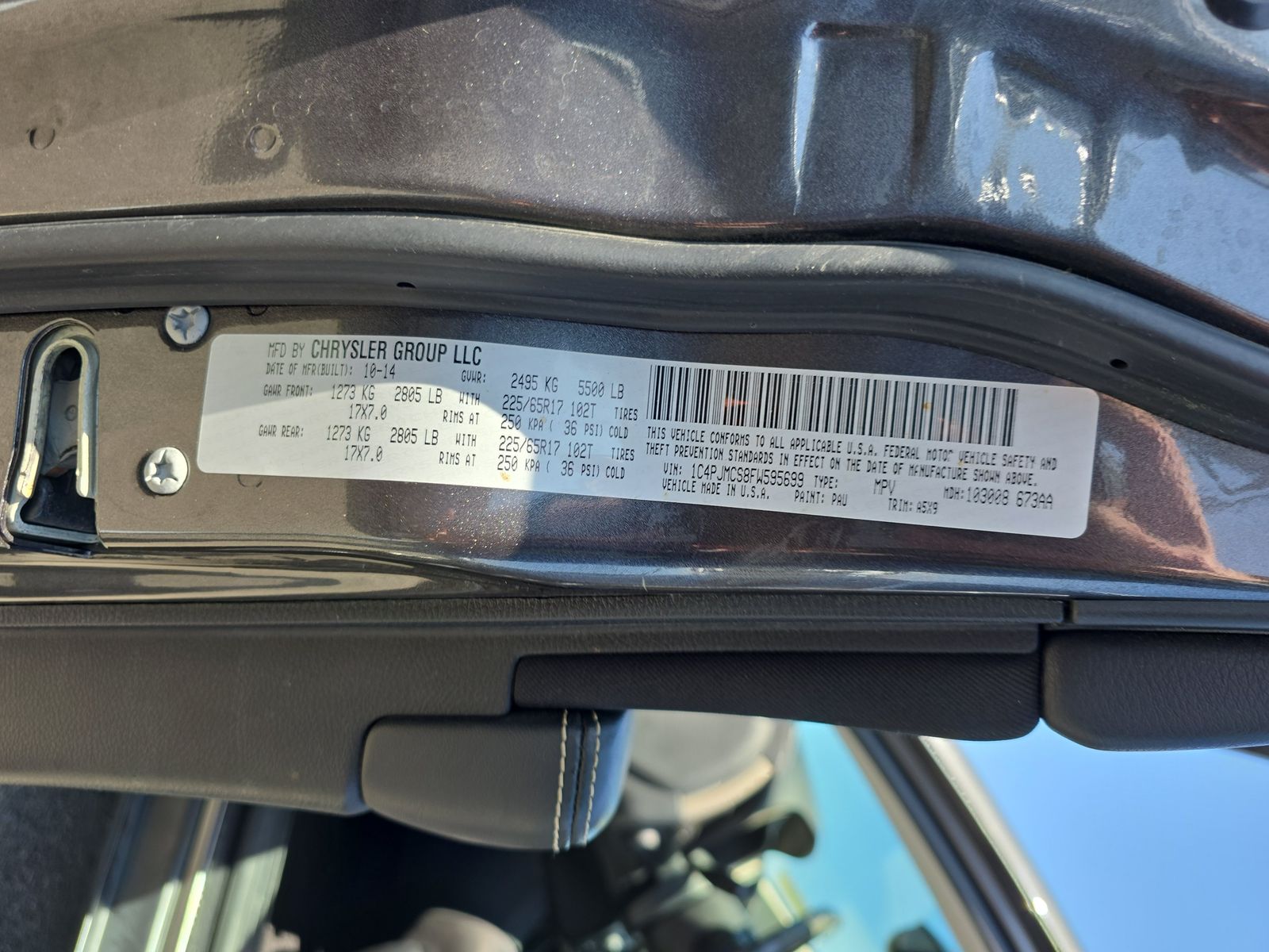 2015 Jeep Cherokee Latitude AWD