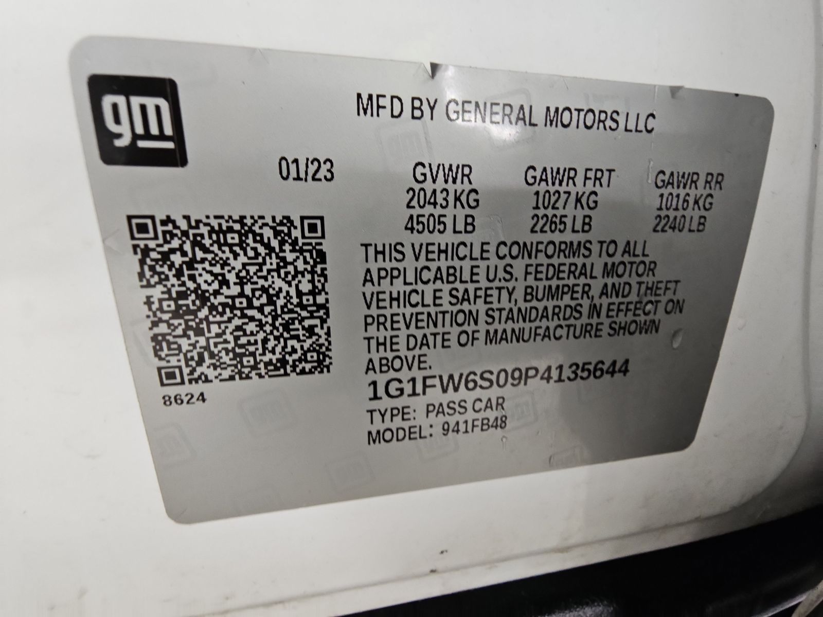 2023 Chevrolet Bolt EV 1LT FWD