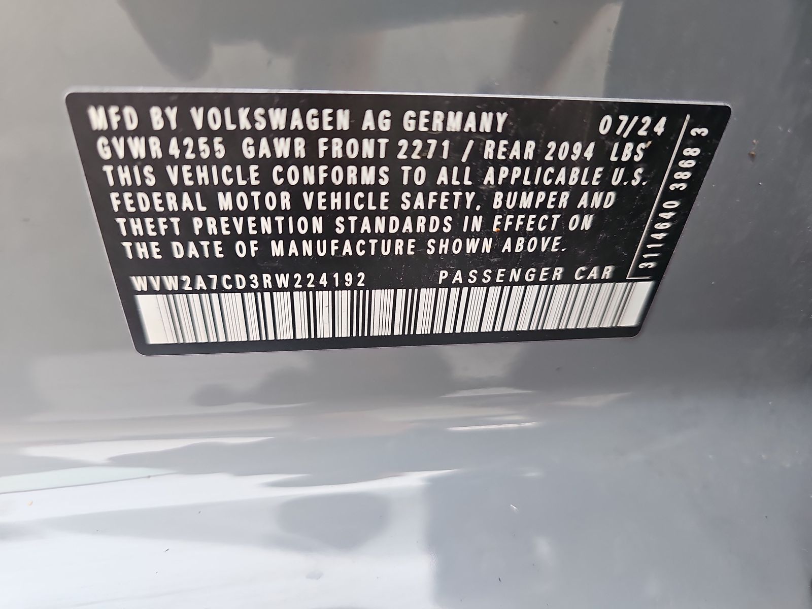 2024 Volkswagen Golf GTI 2.0T 380 SE FWD