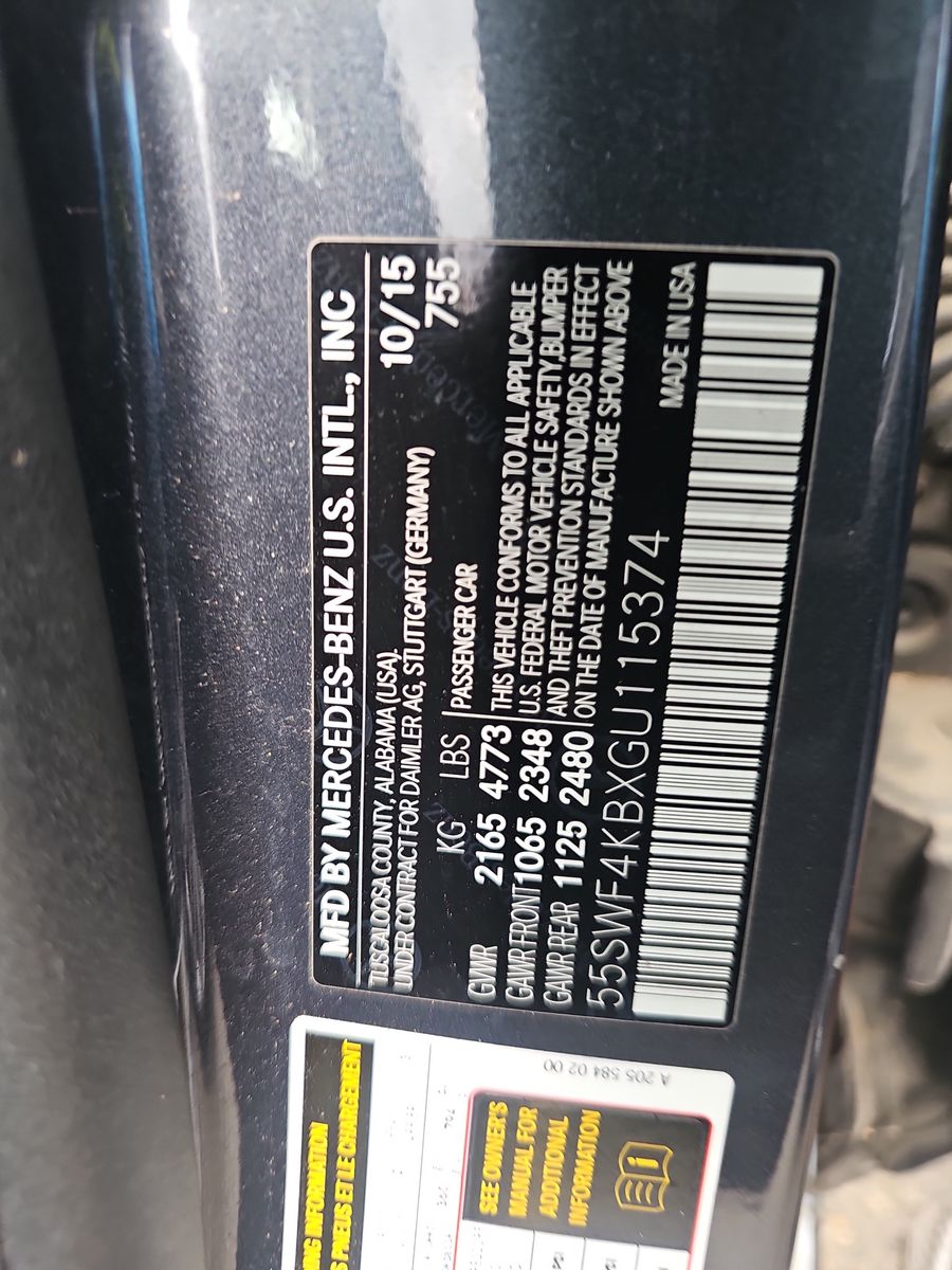 2016 Mercedes-Benz C-Class C 300 AWD