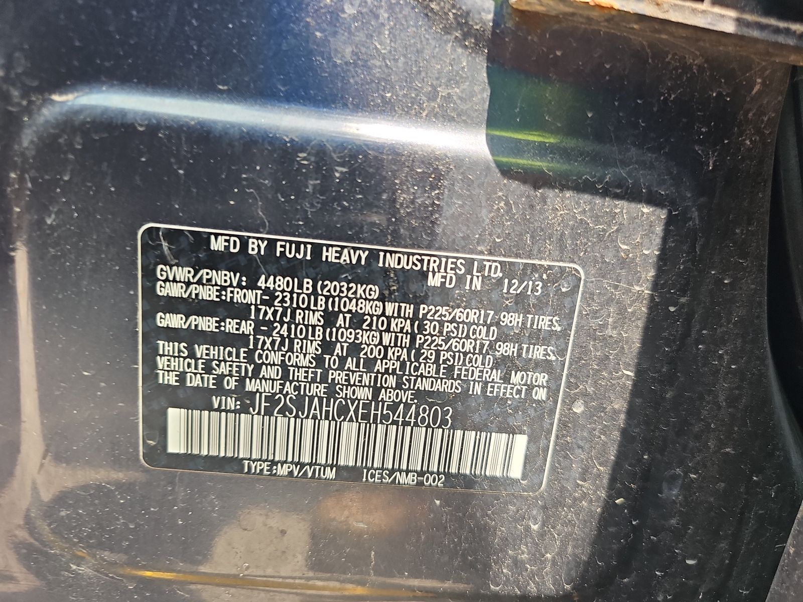 2014 Subaru Forester 2.5i Limited AWD