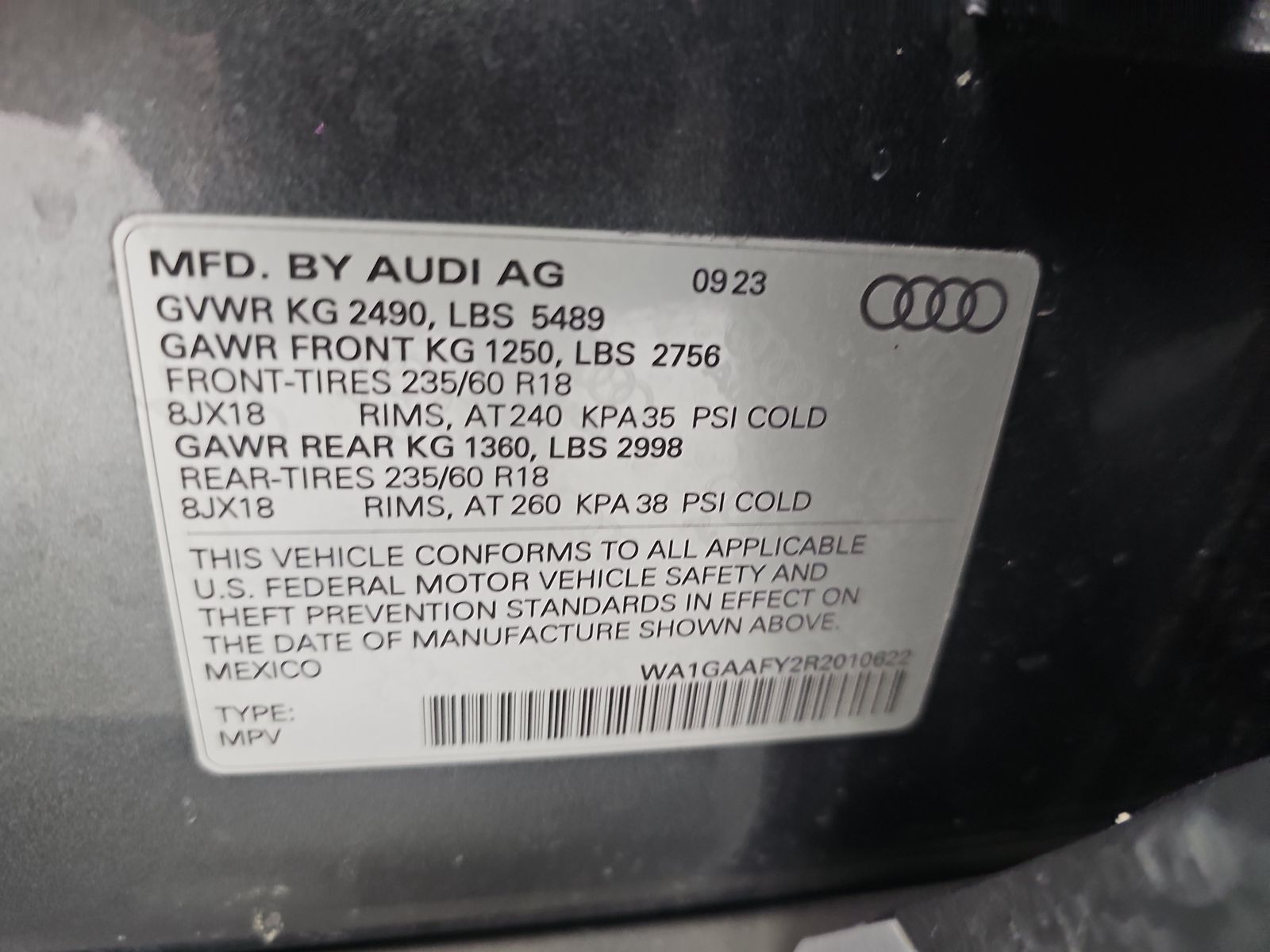 2024 Audi Q5 S line Premium AWD