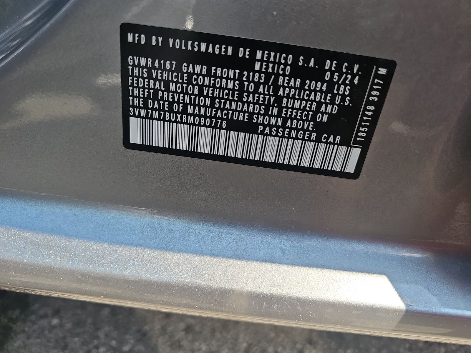 2024 Volkswagen Jetta 1.5T SE FWD