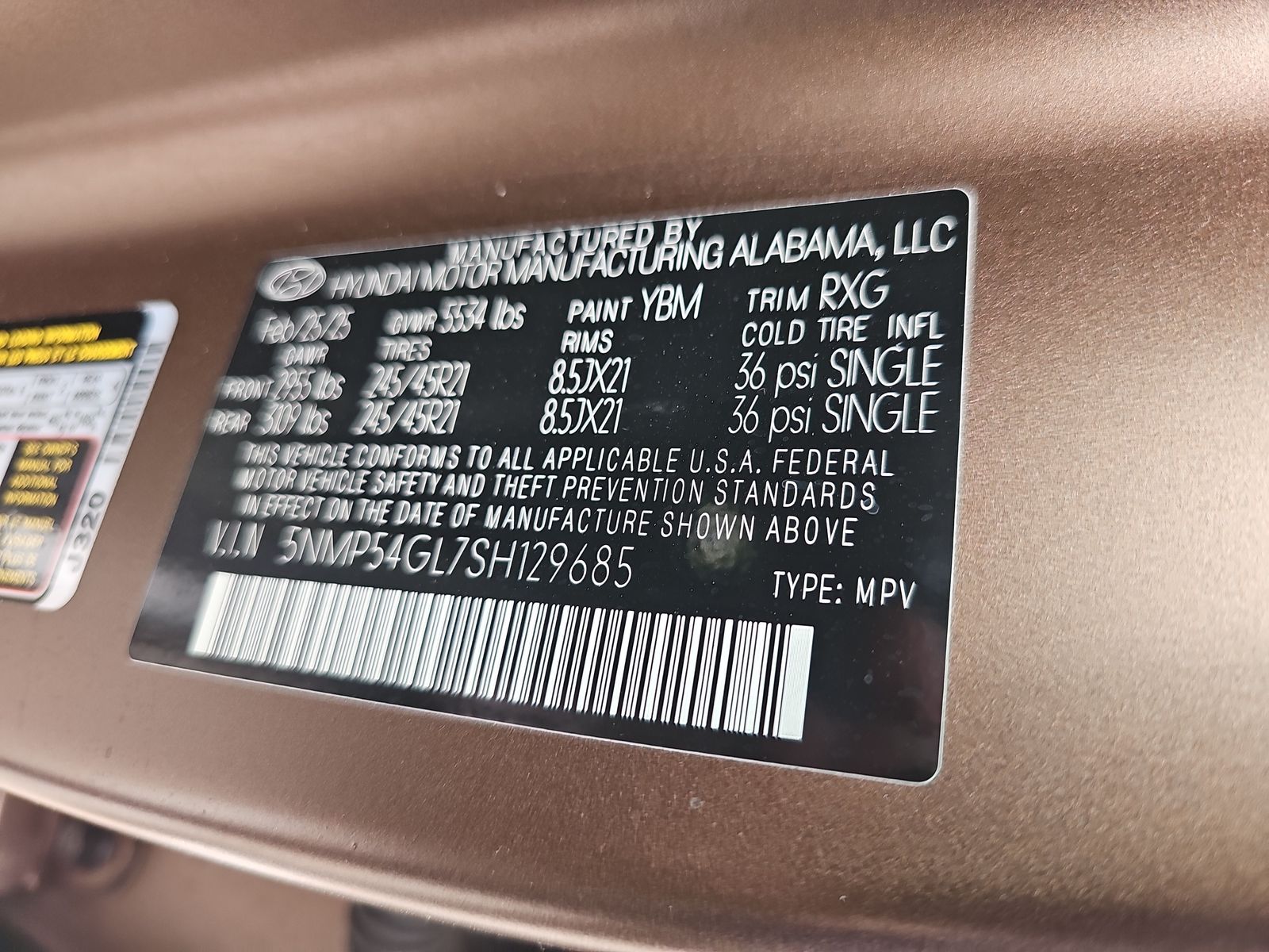 2025 Hyundai Santa Fe Calligraphy FWD