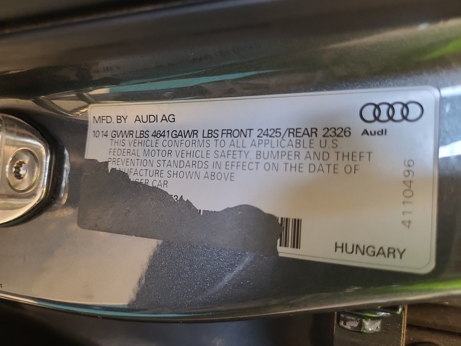 2015 Audi S3 Prestige AWD