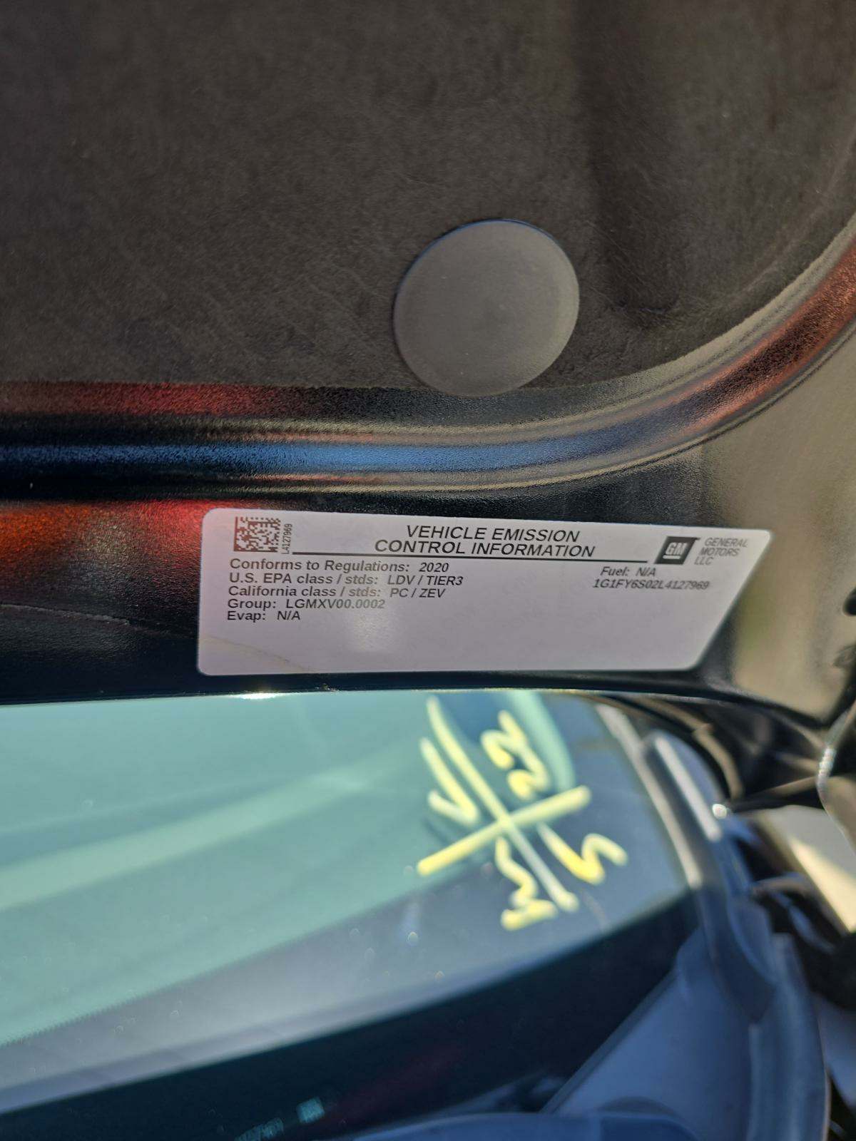 2020 Chevrolet Bolt EV LT FWD