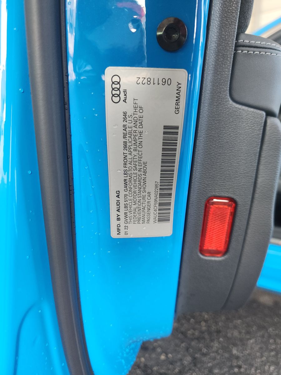 2022 Audi S5 Premium Plus AWD