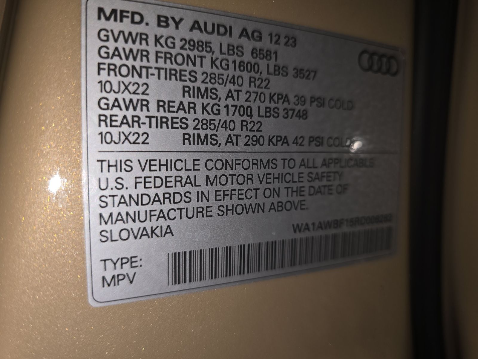2024 Audi SQ8 Premium Plus AWD