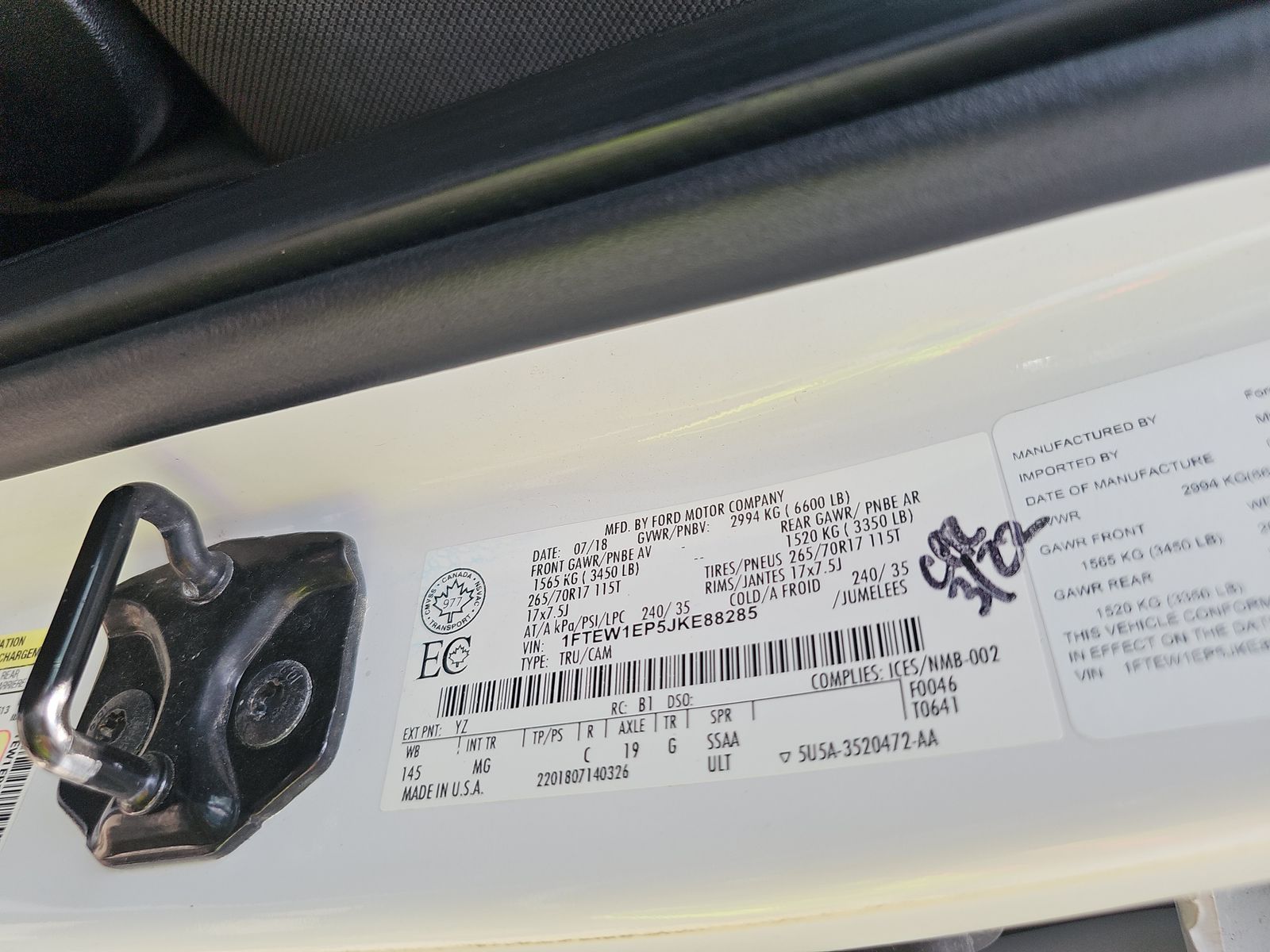 2018 Ford F-150 XLT AWD