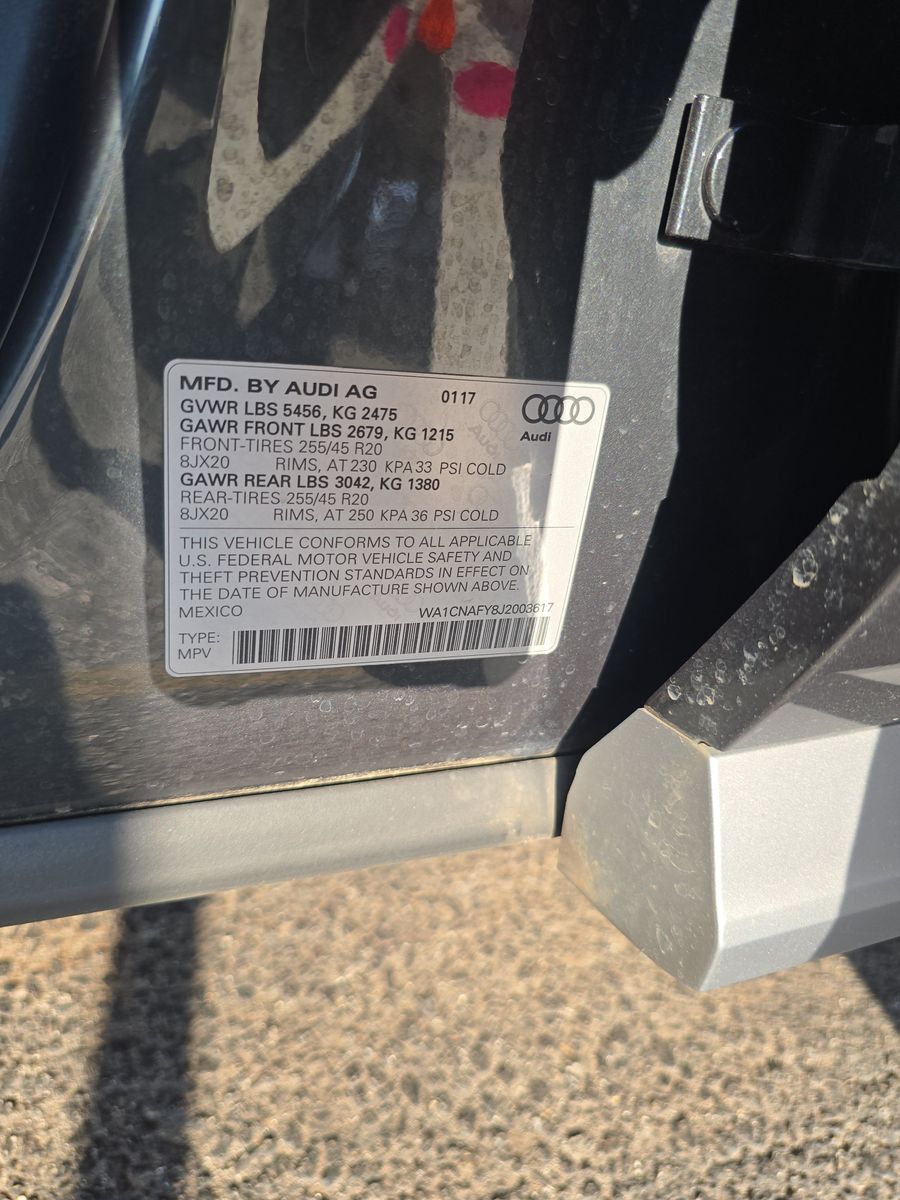 2018 Audi Q5 Prestige AWD