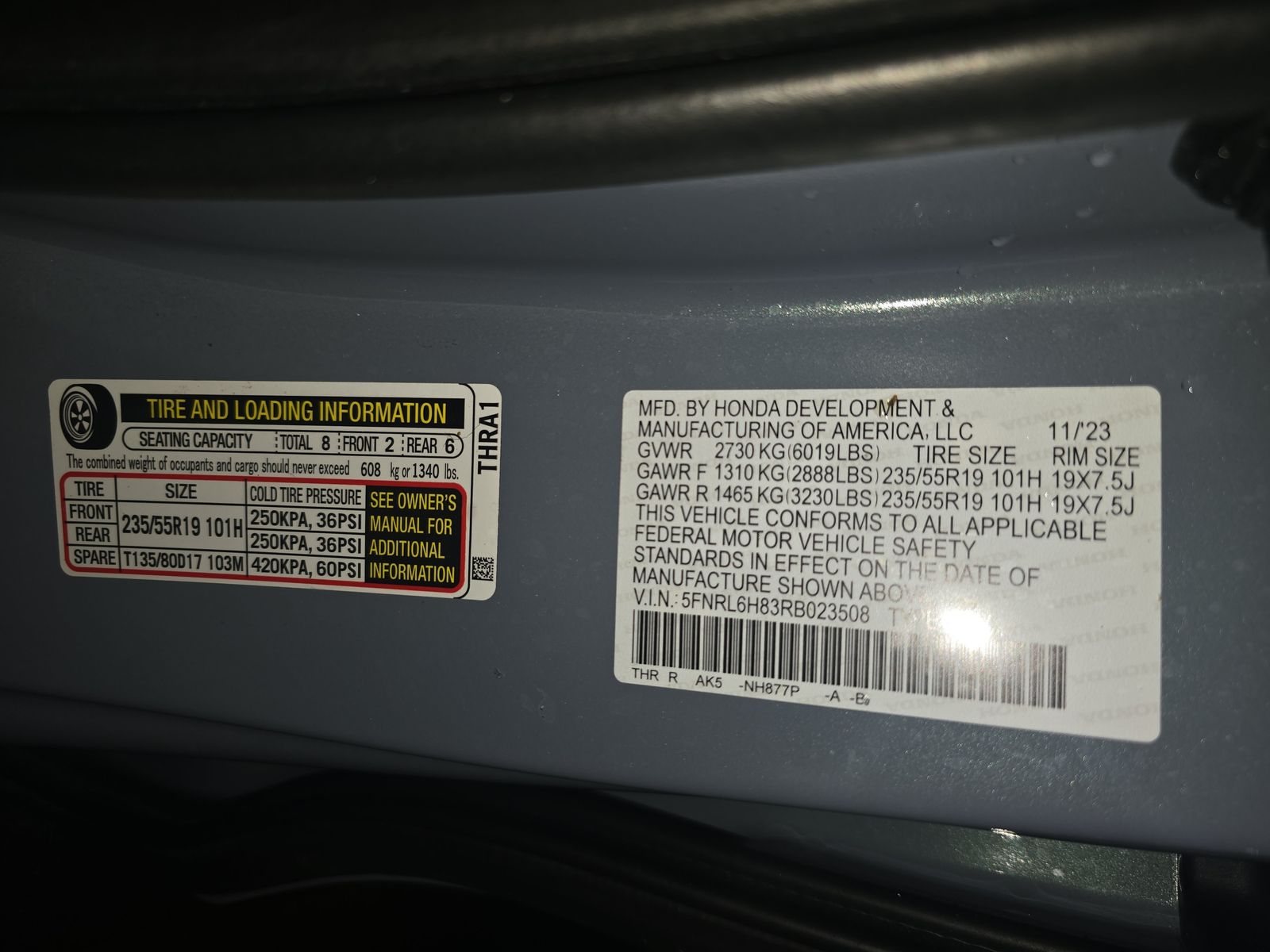 2024 Honda Odyssey Touring FWD
