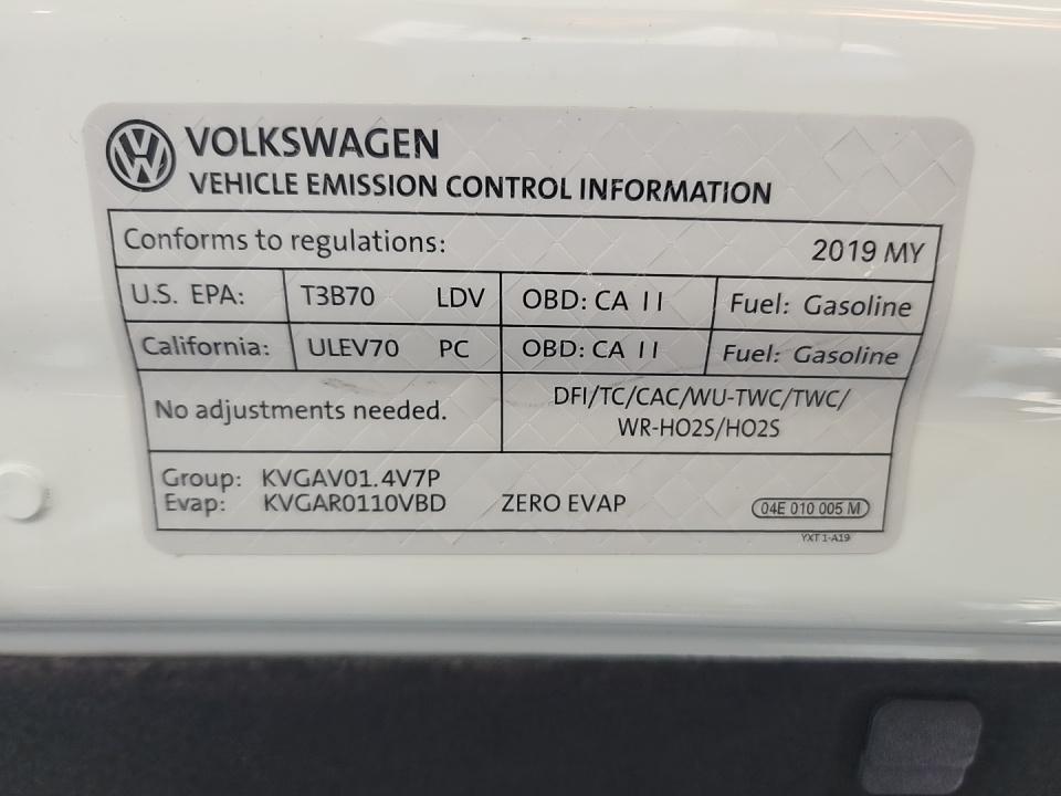 2019 Volkswagen Jetta 1.4T SE FWD