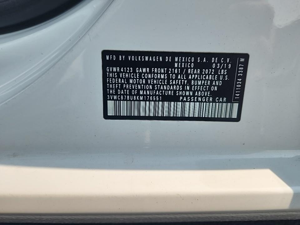 2019 Volkswagen Jetta 1.4T SE FWD