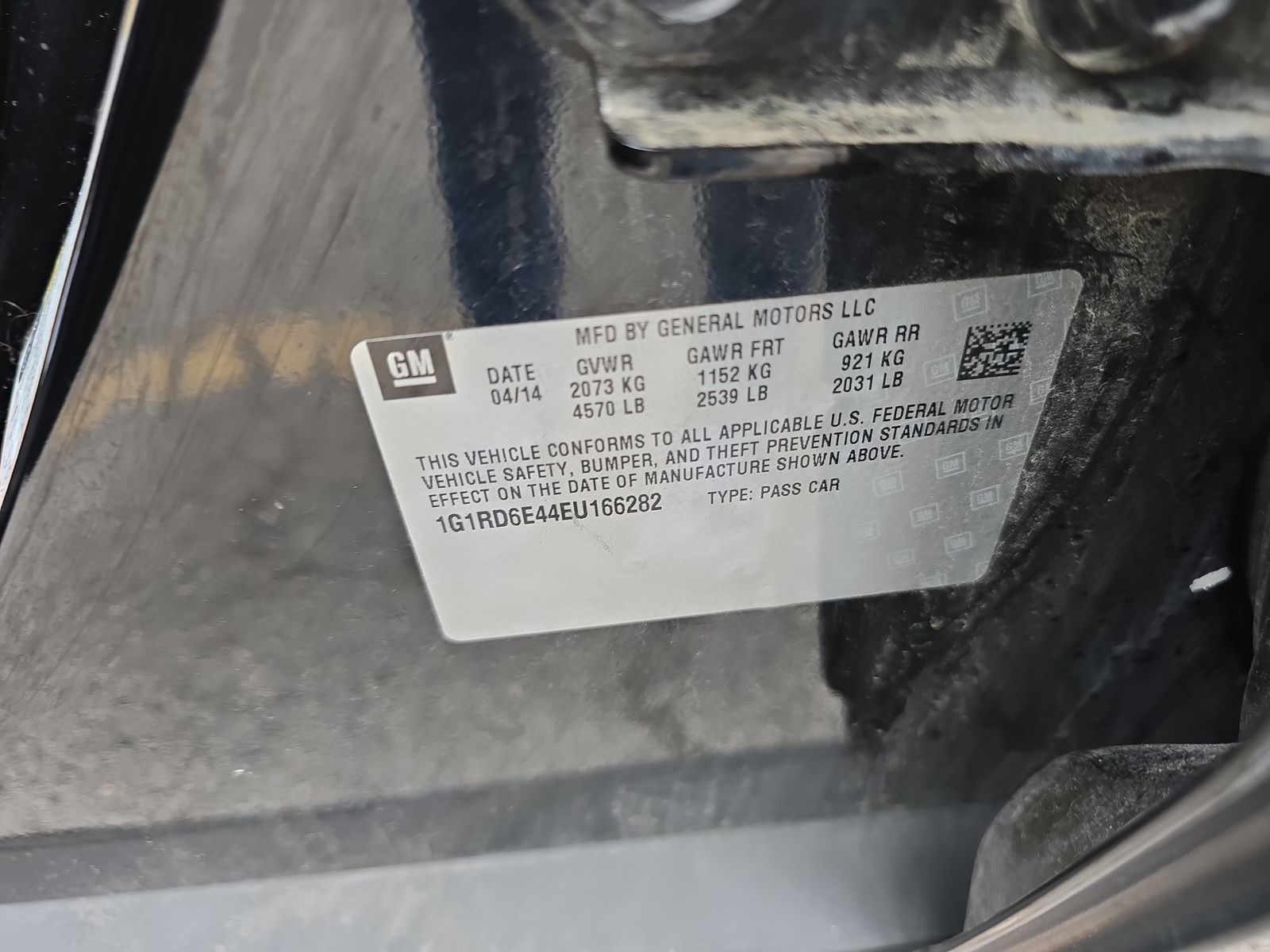 2014 Chevrolet Volt Base FWD