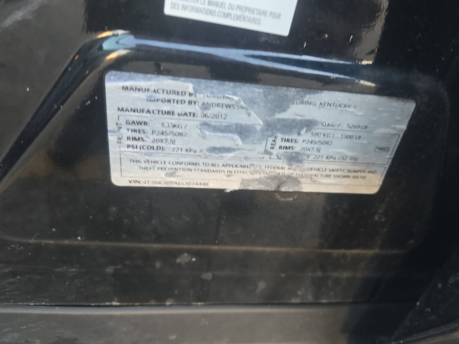 2013 Toyota Venza LE AWD