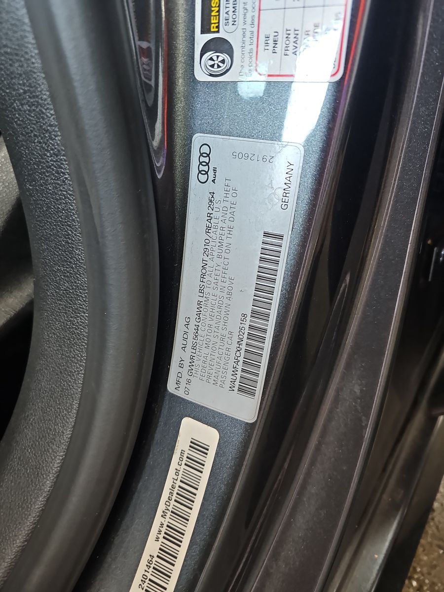 2017 Audi S7 Premium Plus AWD