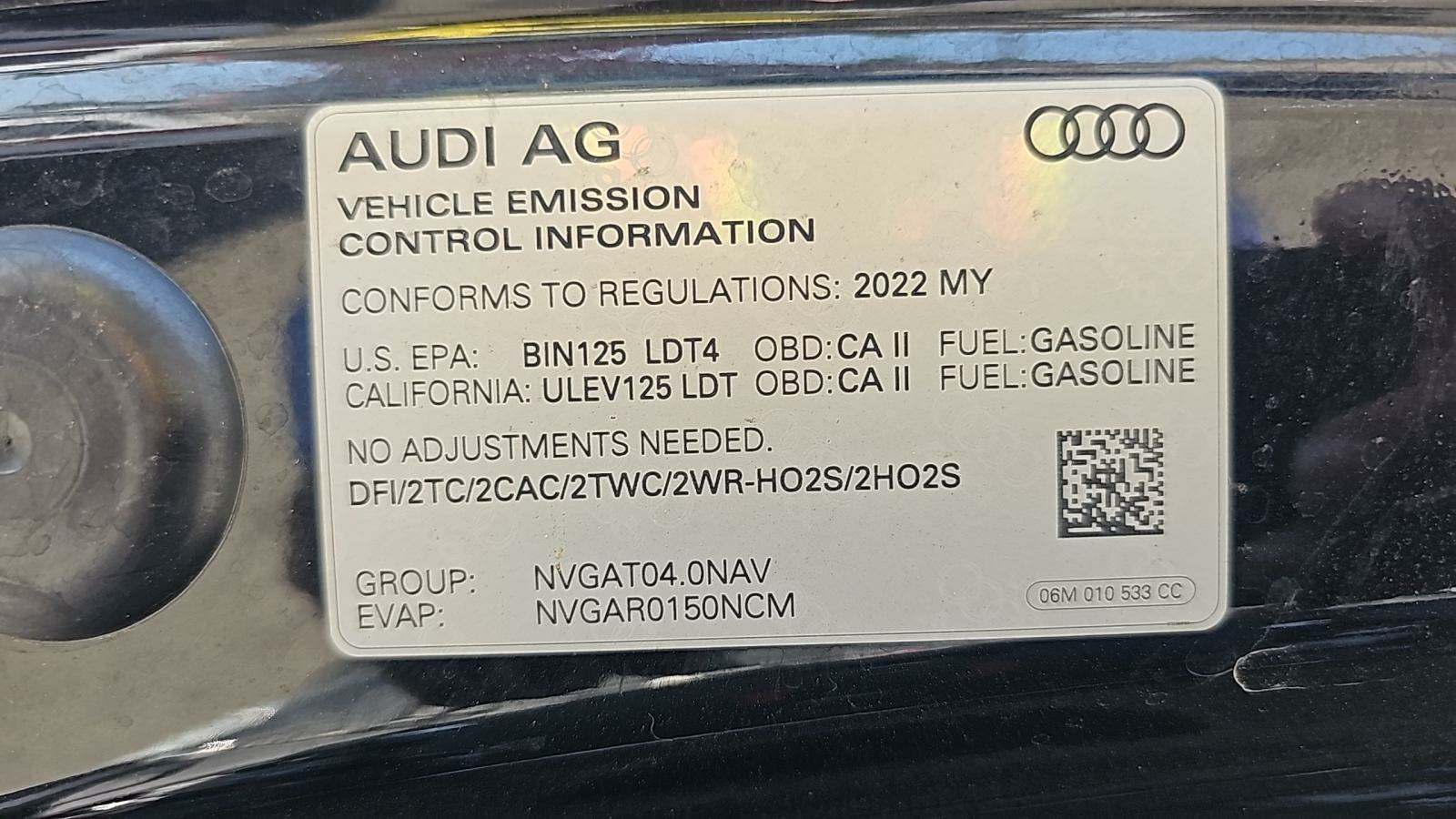 2022 Audi SQ8 Premium Plus AWD