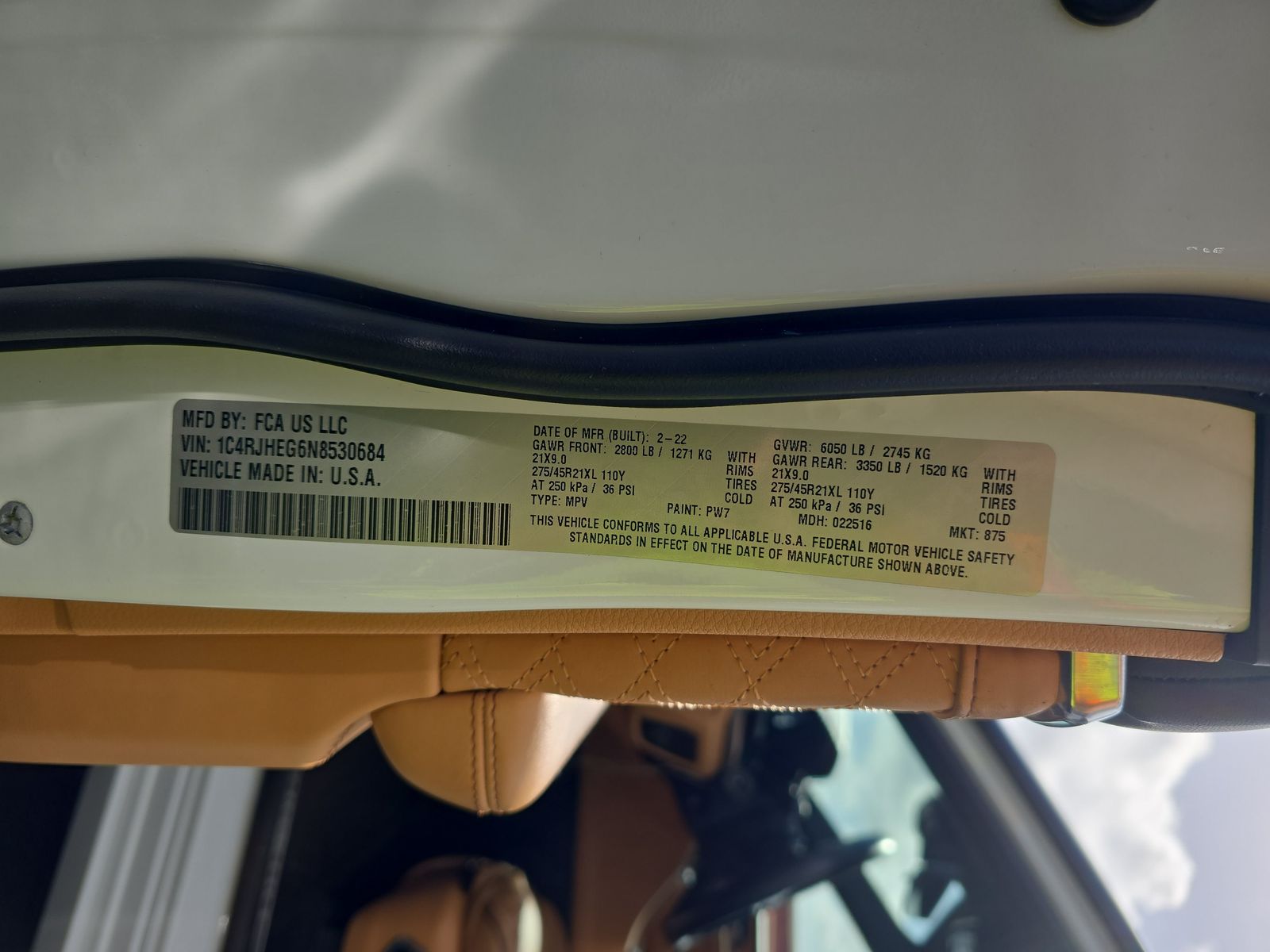 2022 Jeep Grand Cherokee Summit Reserve AWD