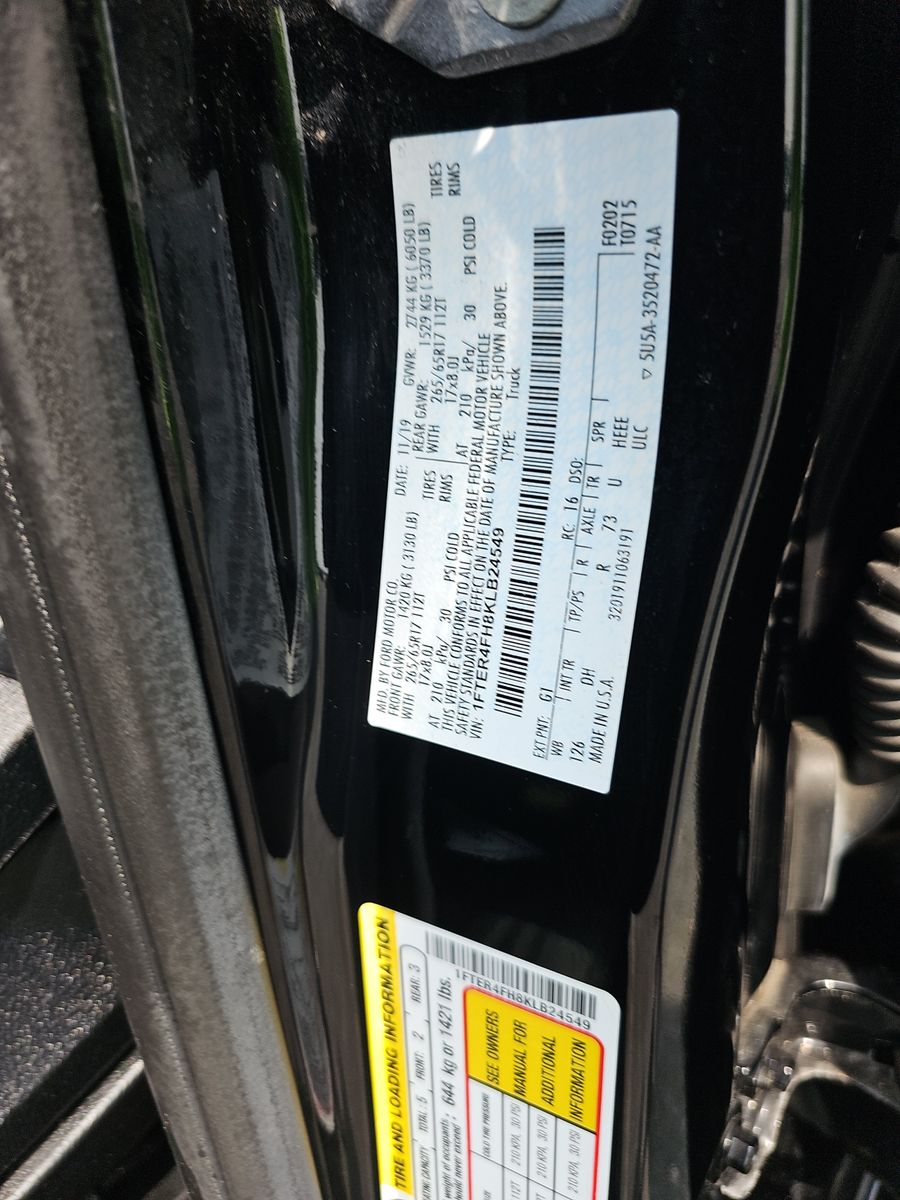 2019 Ford Ranger Lariat AWD