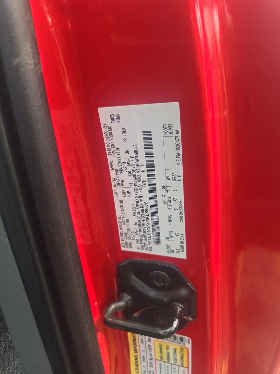 2016 Ford F-150 XL RWD