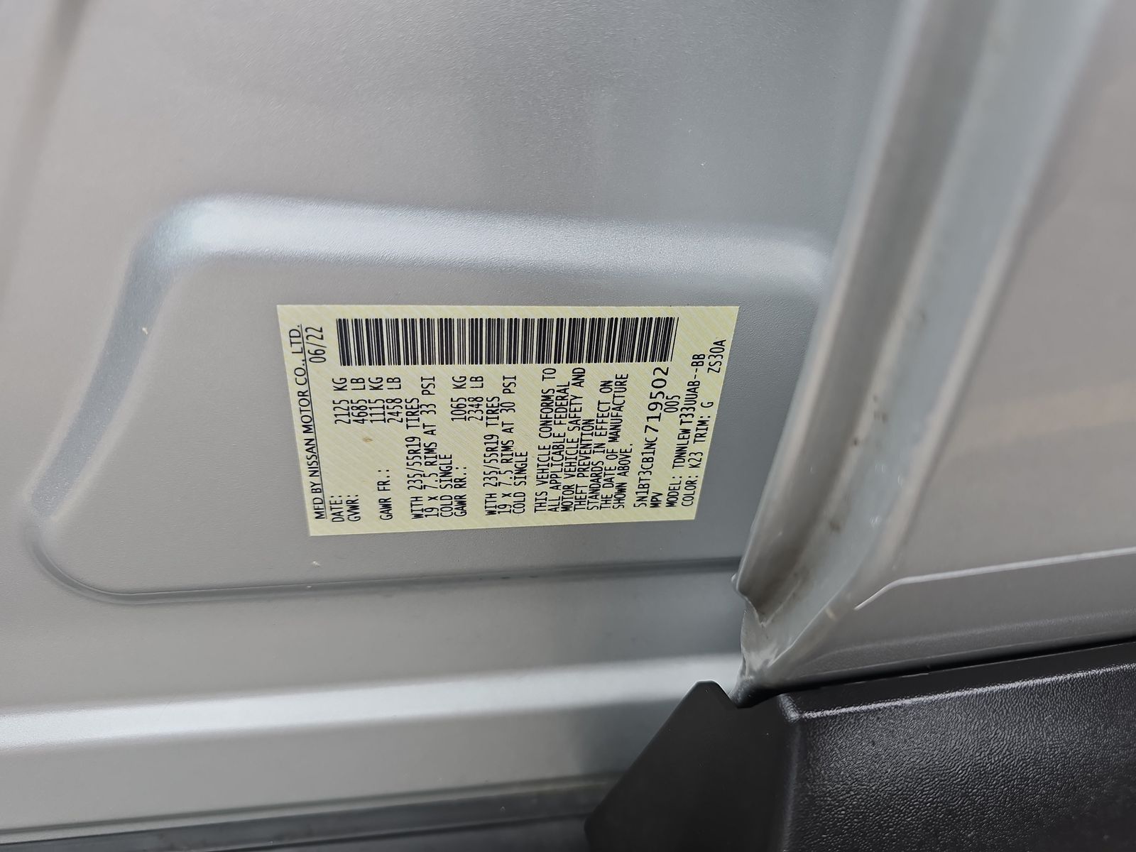 2022 Nissan Rogue SL AWD