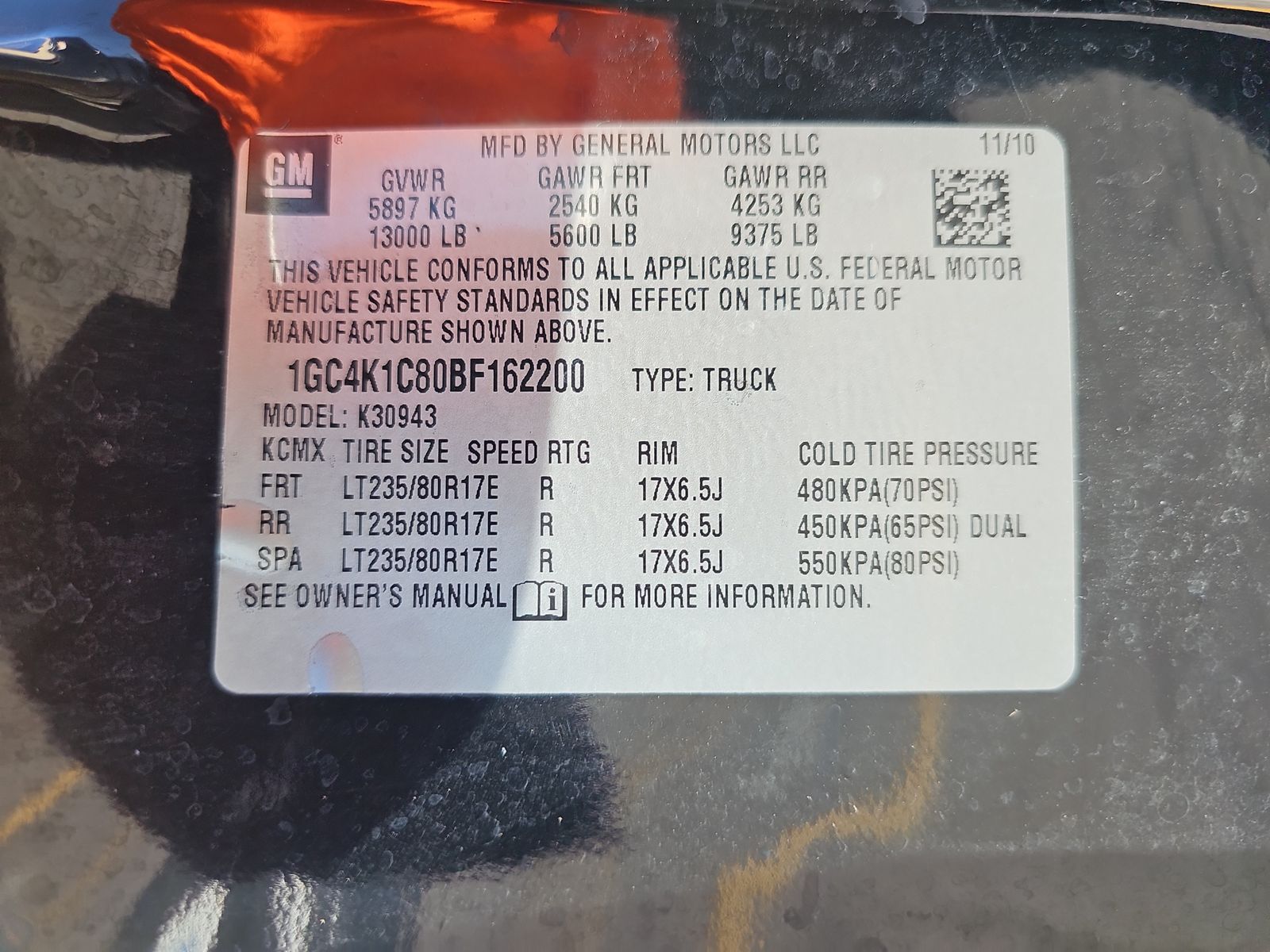 2011 Chevrolet Silverado 3500HD LTZ AWD