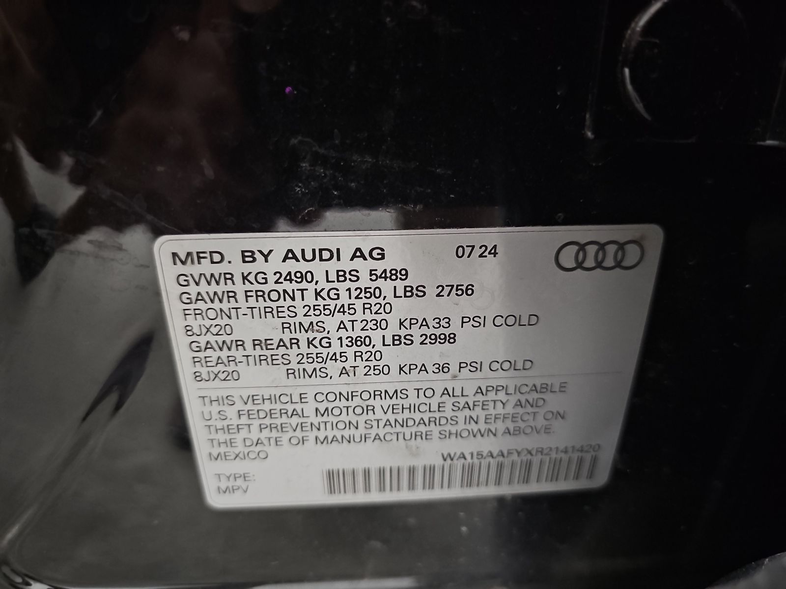 2024 Audi Q5 S line Premium Plus AWD