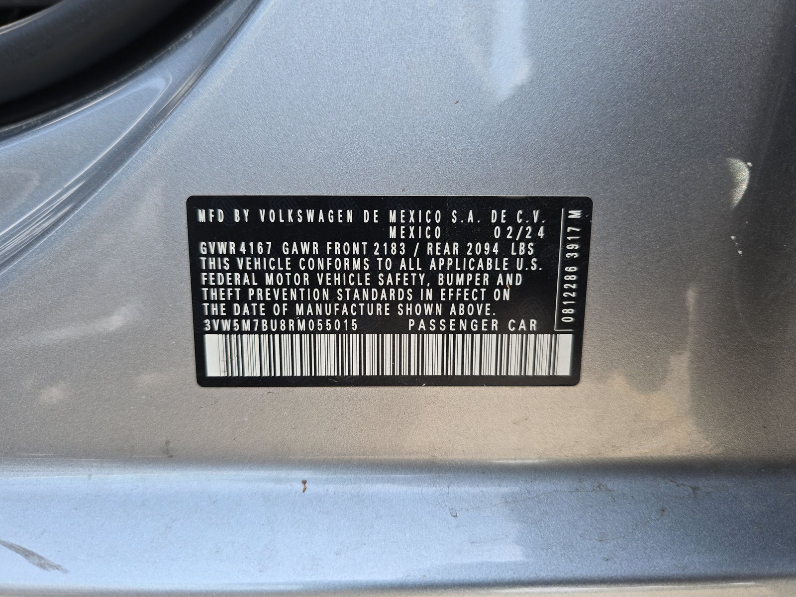 2024 Volkswagen Jetta 1.5T S FWD