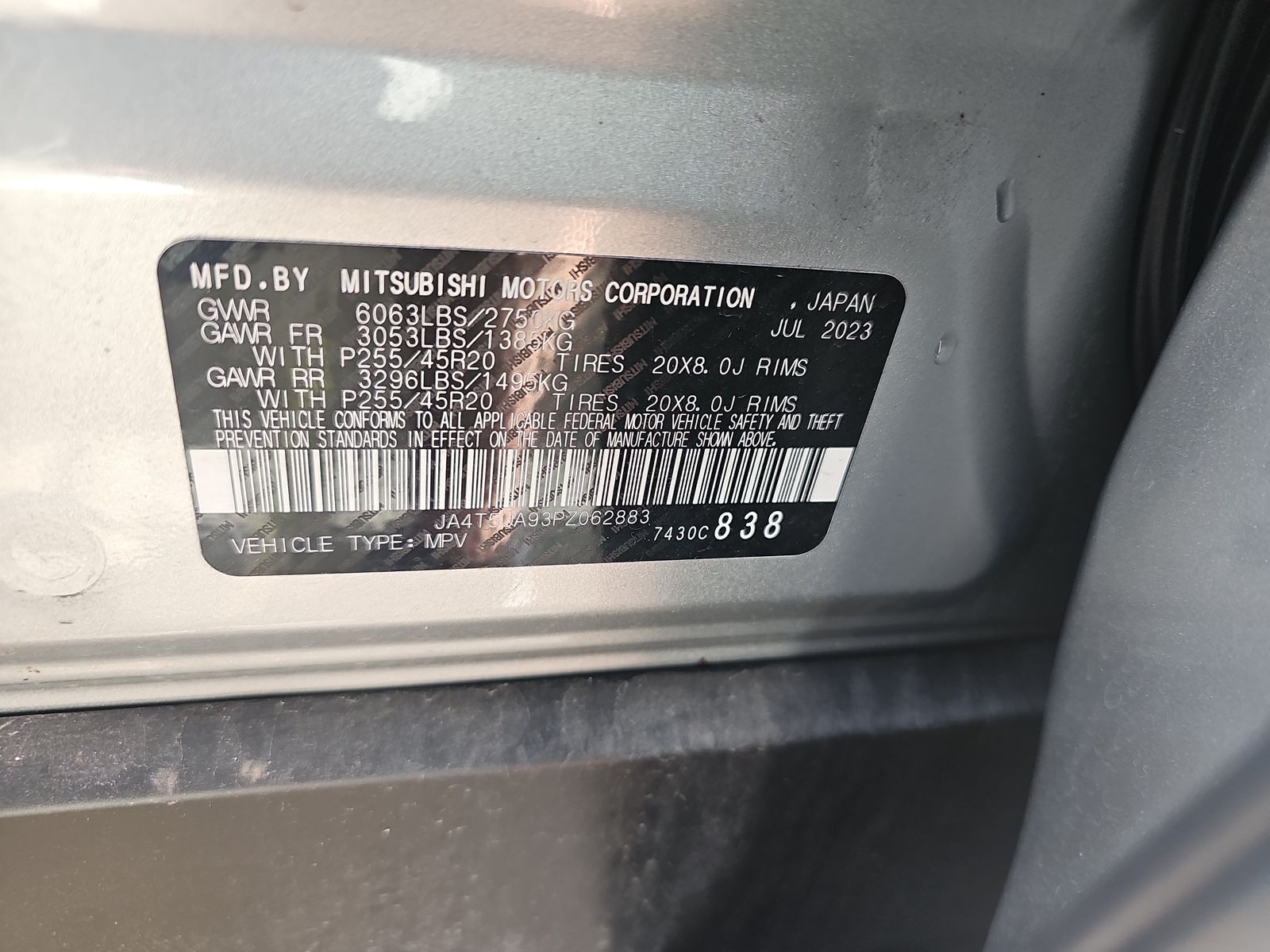 2023 Mitsubishi Outlander PHEV LE AWD