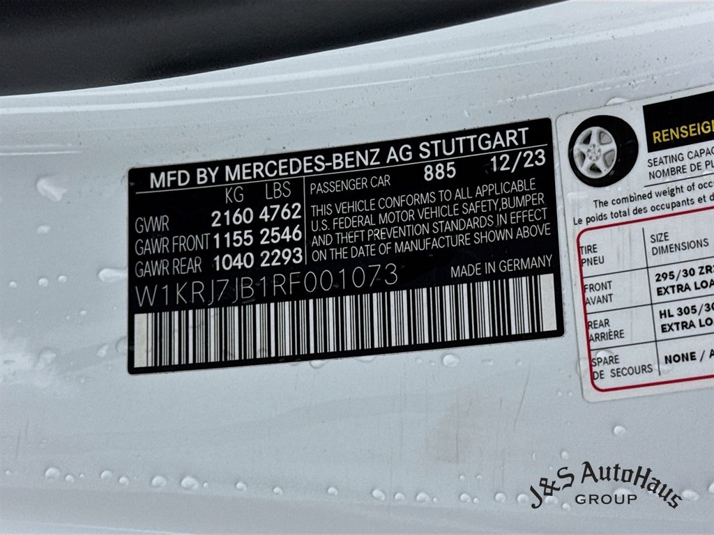 2024 Mercedes-Benz Mercedes-AMG GT AMG GT 63 AWD