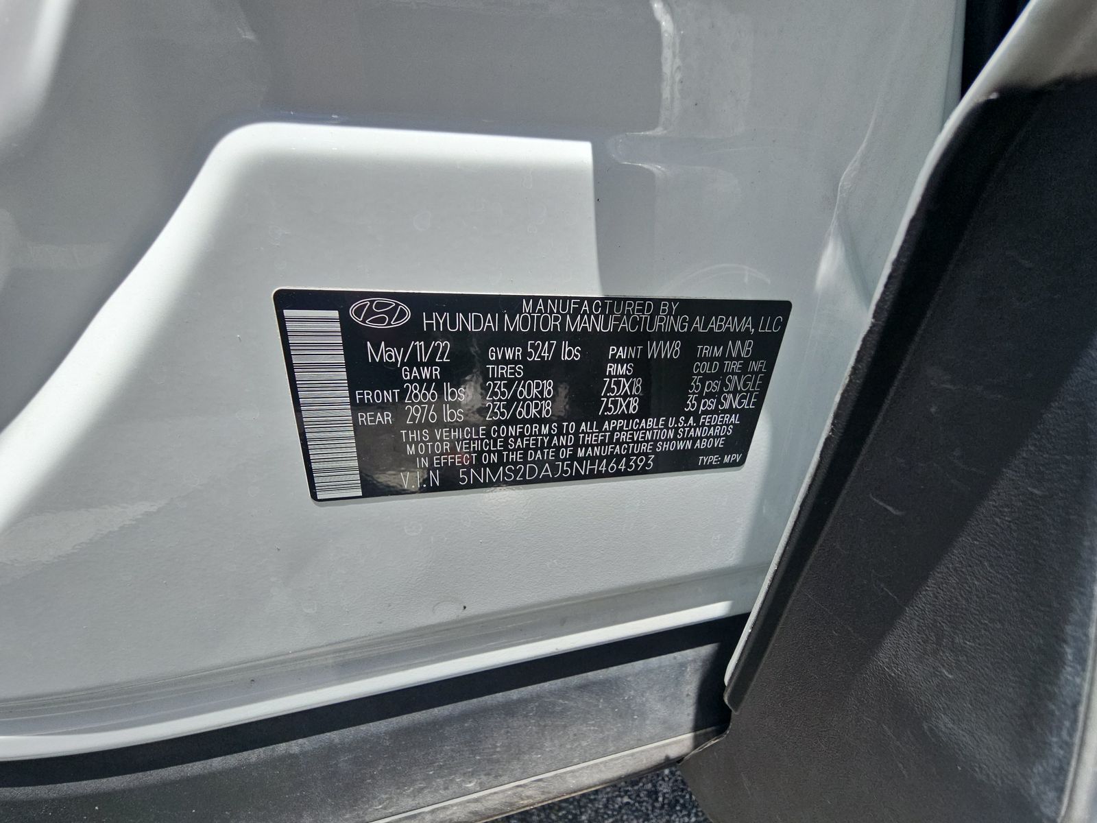 2022 Hyundai Santa Fe SEL AWD