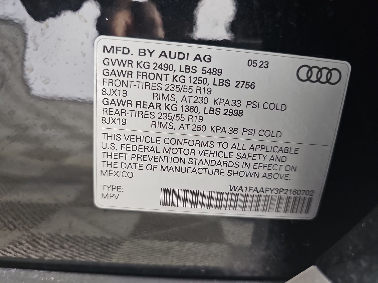 2023 Audi Q5 S line Prestige AWD