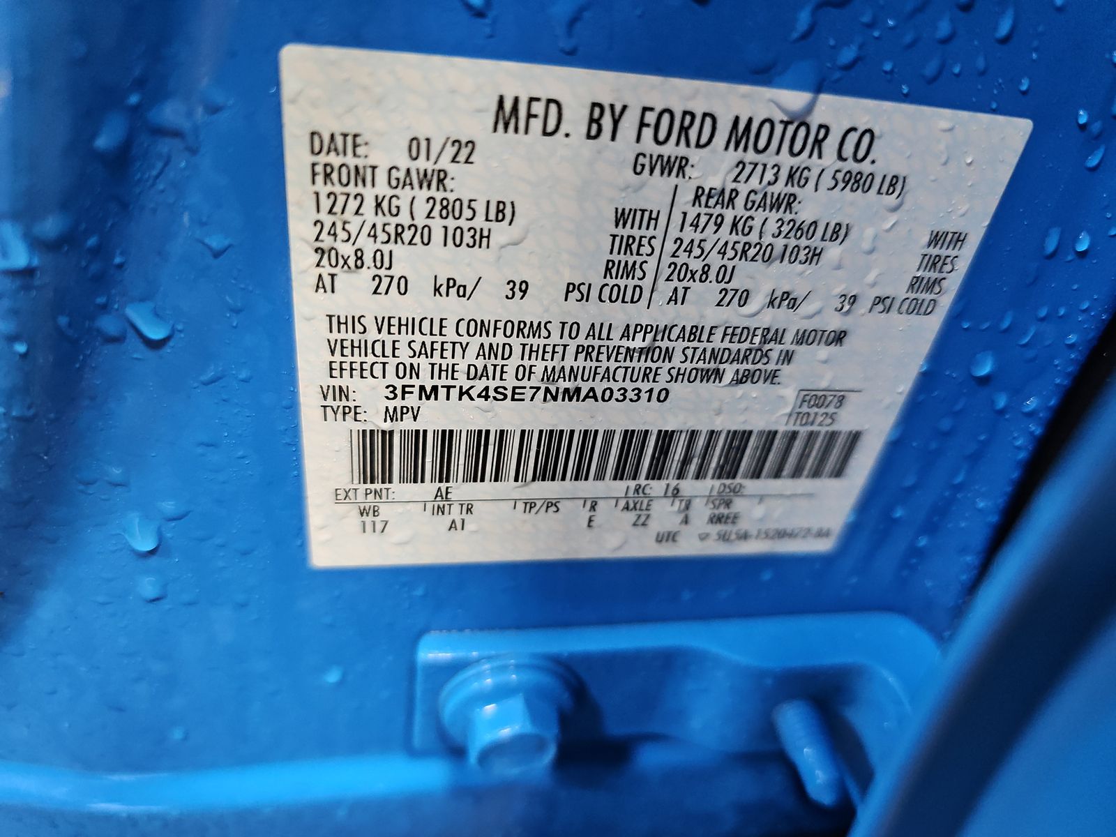 2022 Ford Mustang Mach-E GT AWD