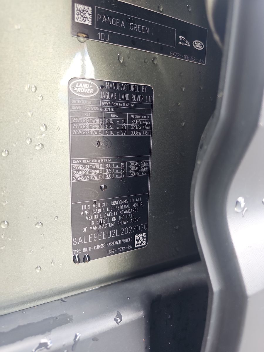 2020 Land Rover Defender 110 HSE AWD