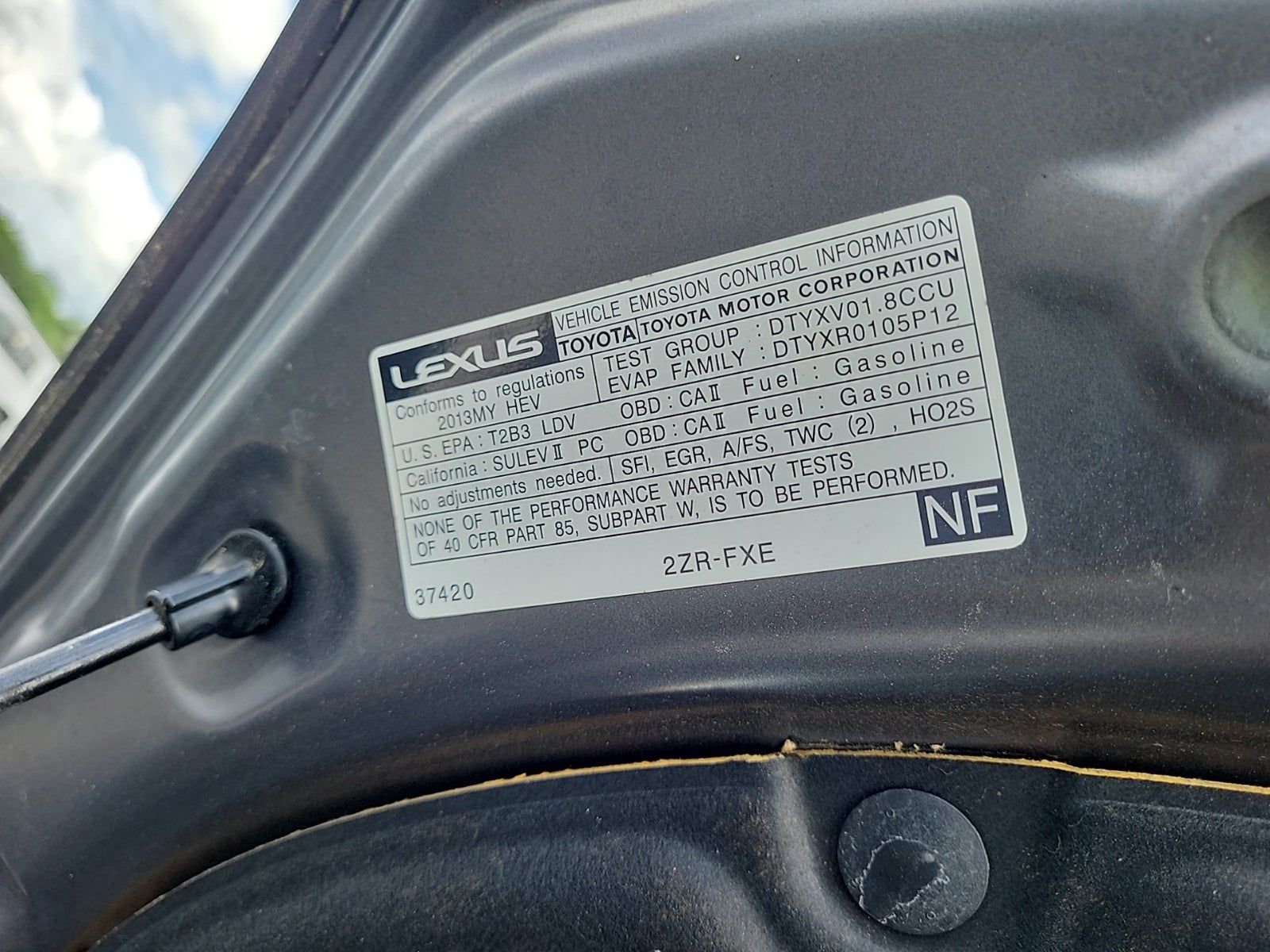 2013 Lexus CT CT 200h FWD