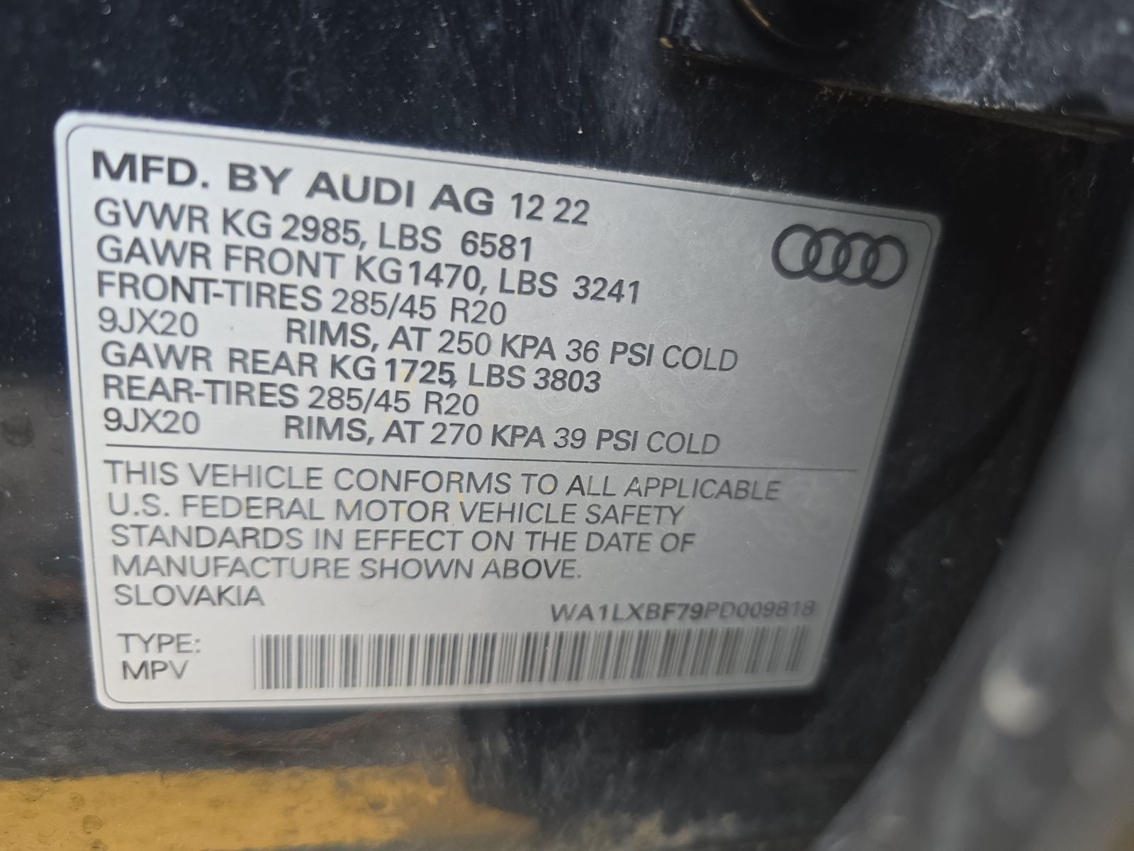 2023 Audi Q7 Premium Plus AWD