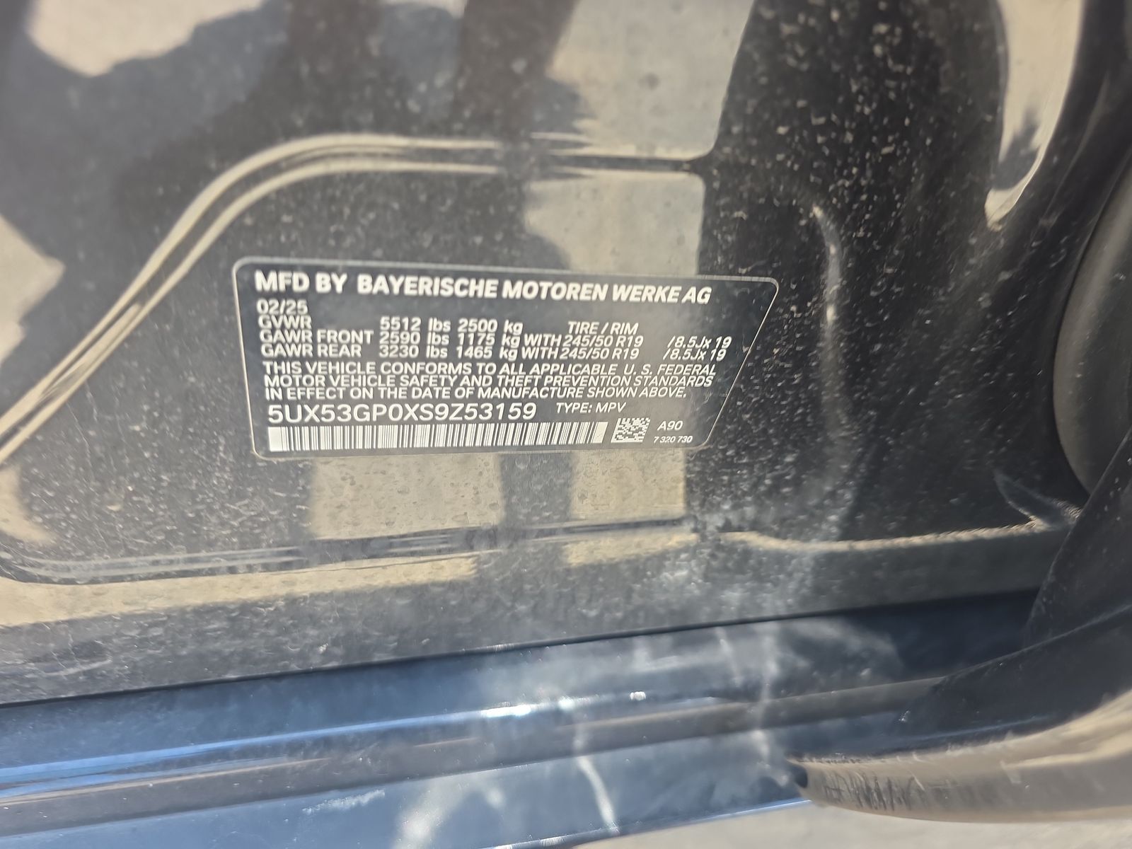 2025 BMW X3 xDrive30i AWD